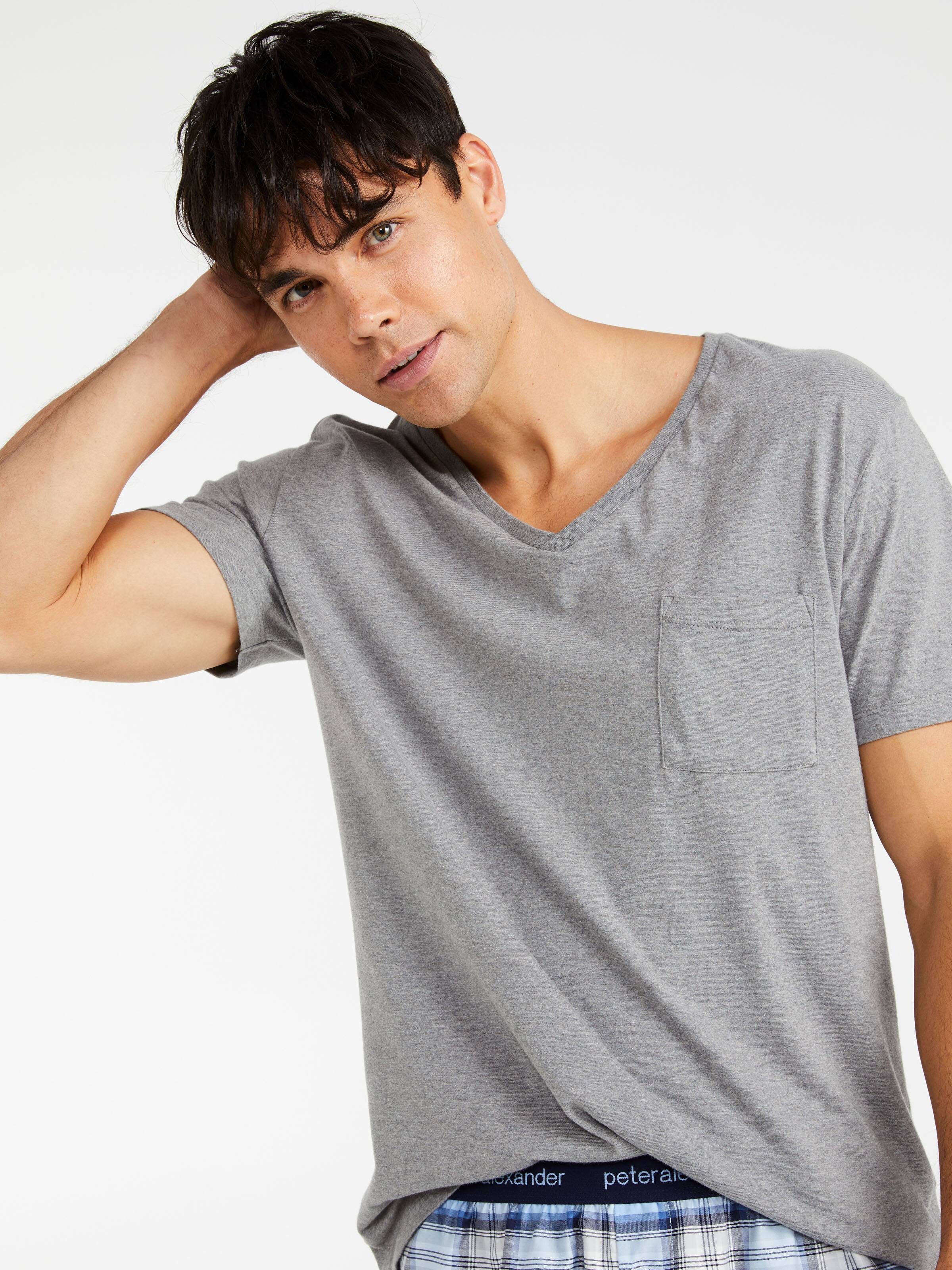 P.A. Classic V Neck Pocket Tee