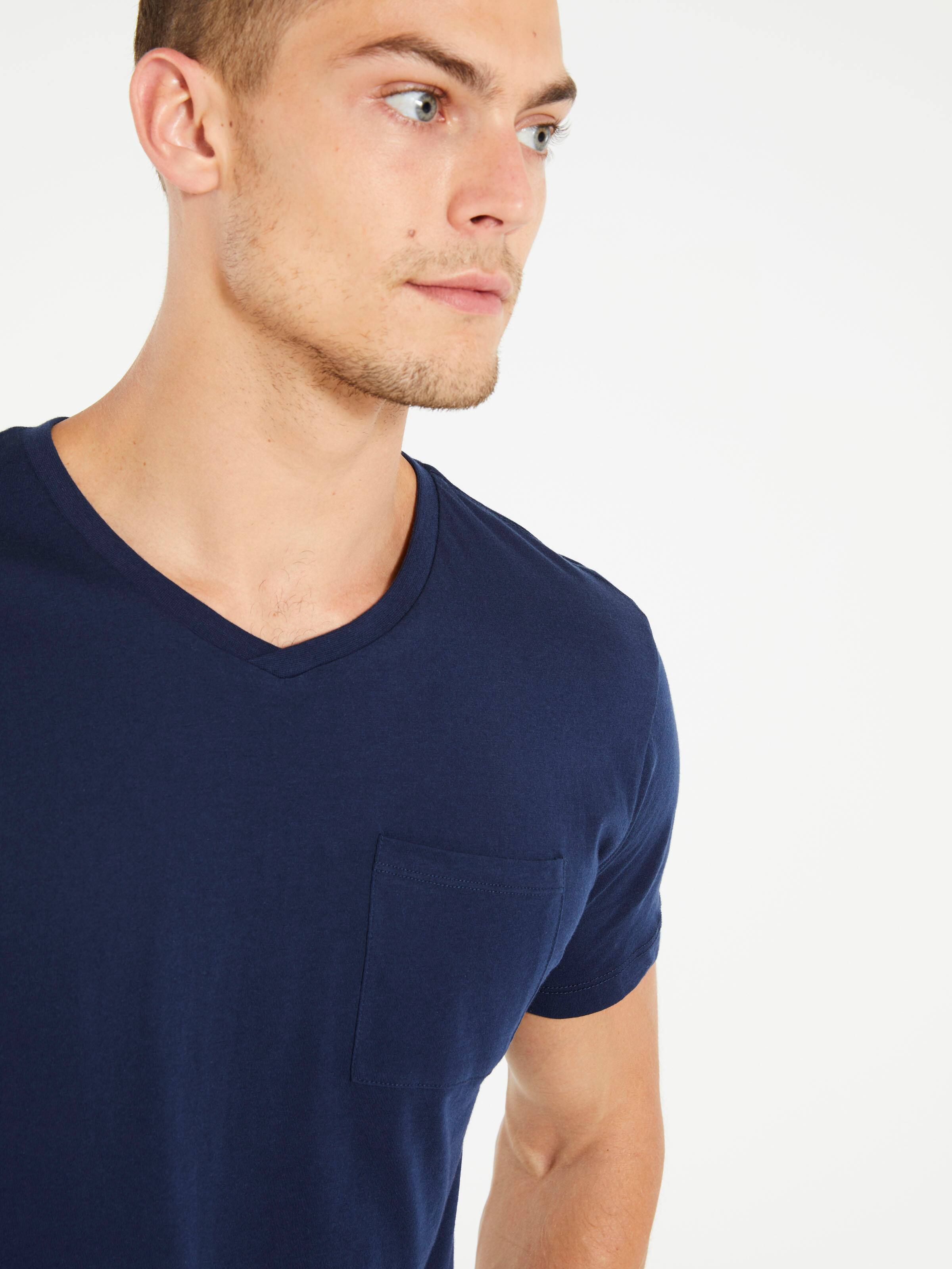 P.A. Classic V Neck Pocket Tee