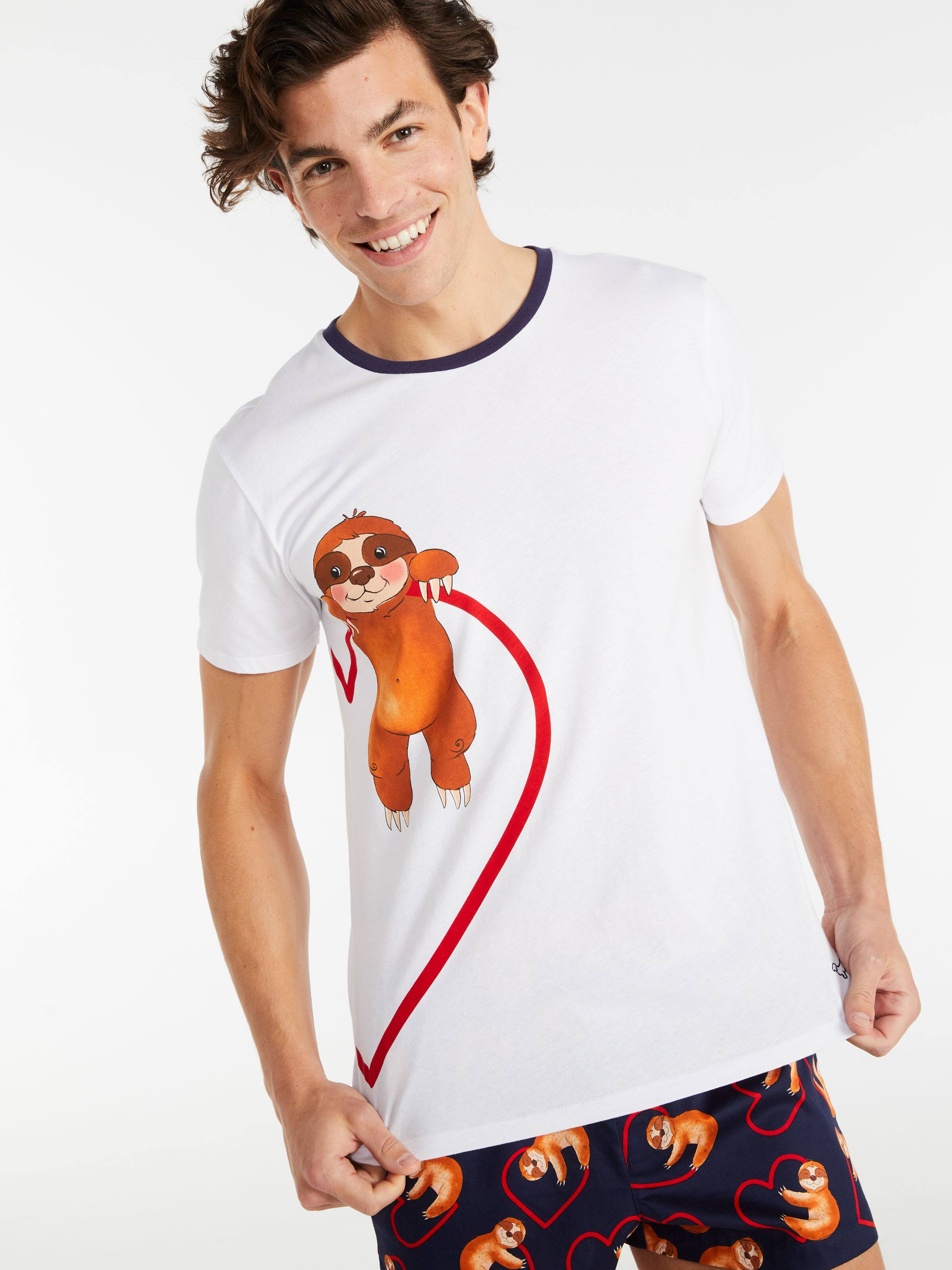 Sloth Right Heart Tee
