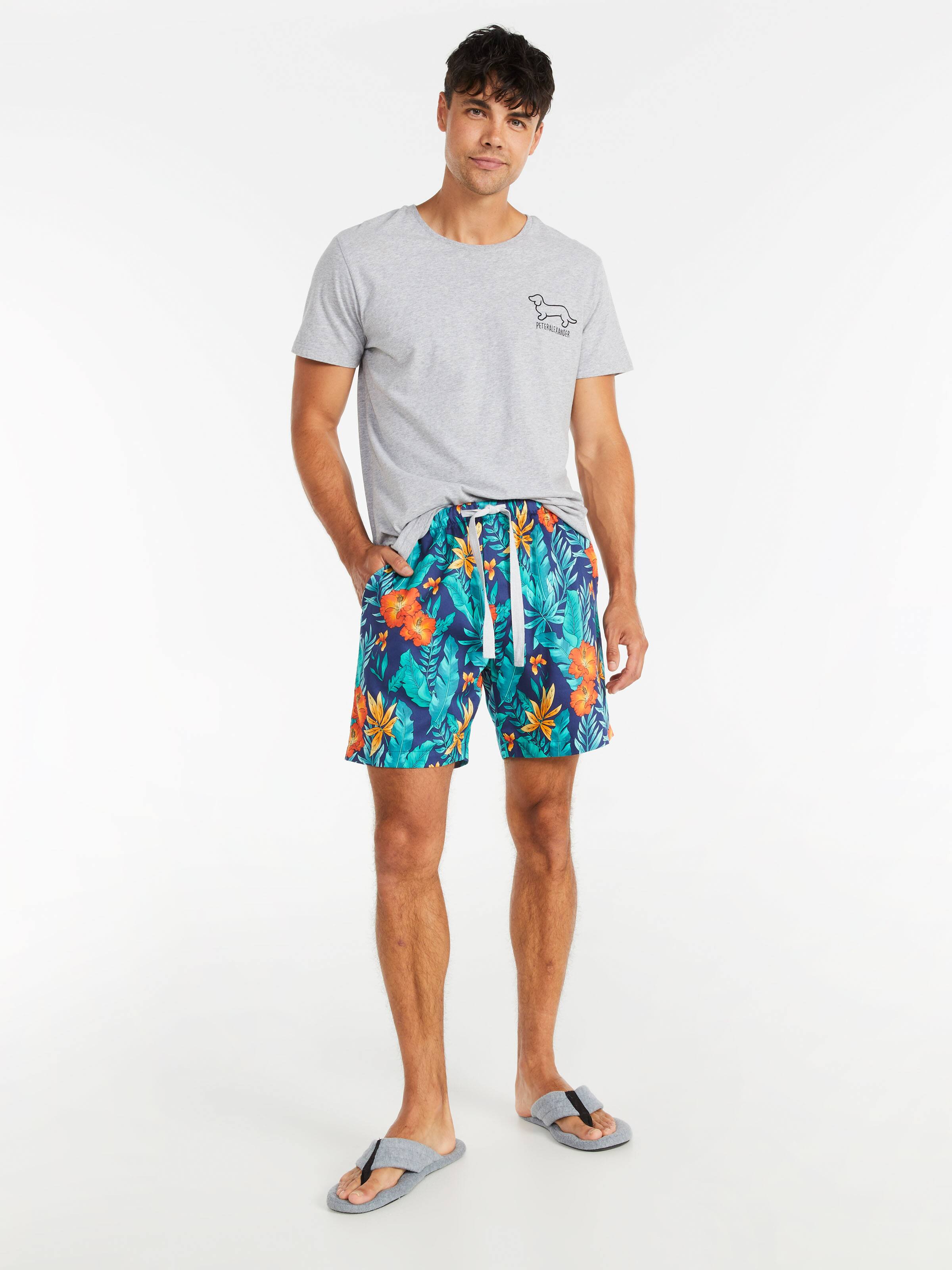 Jungle Floral Mid Short
