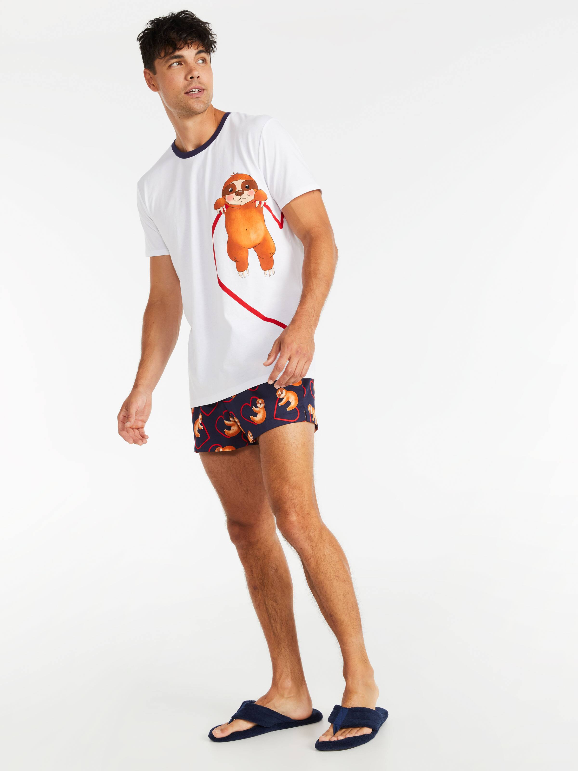 Sloth Left Heart Tee