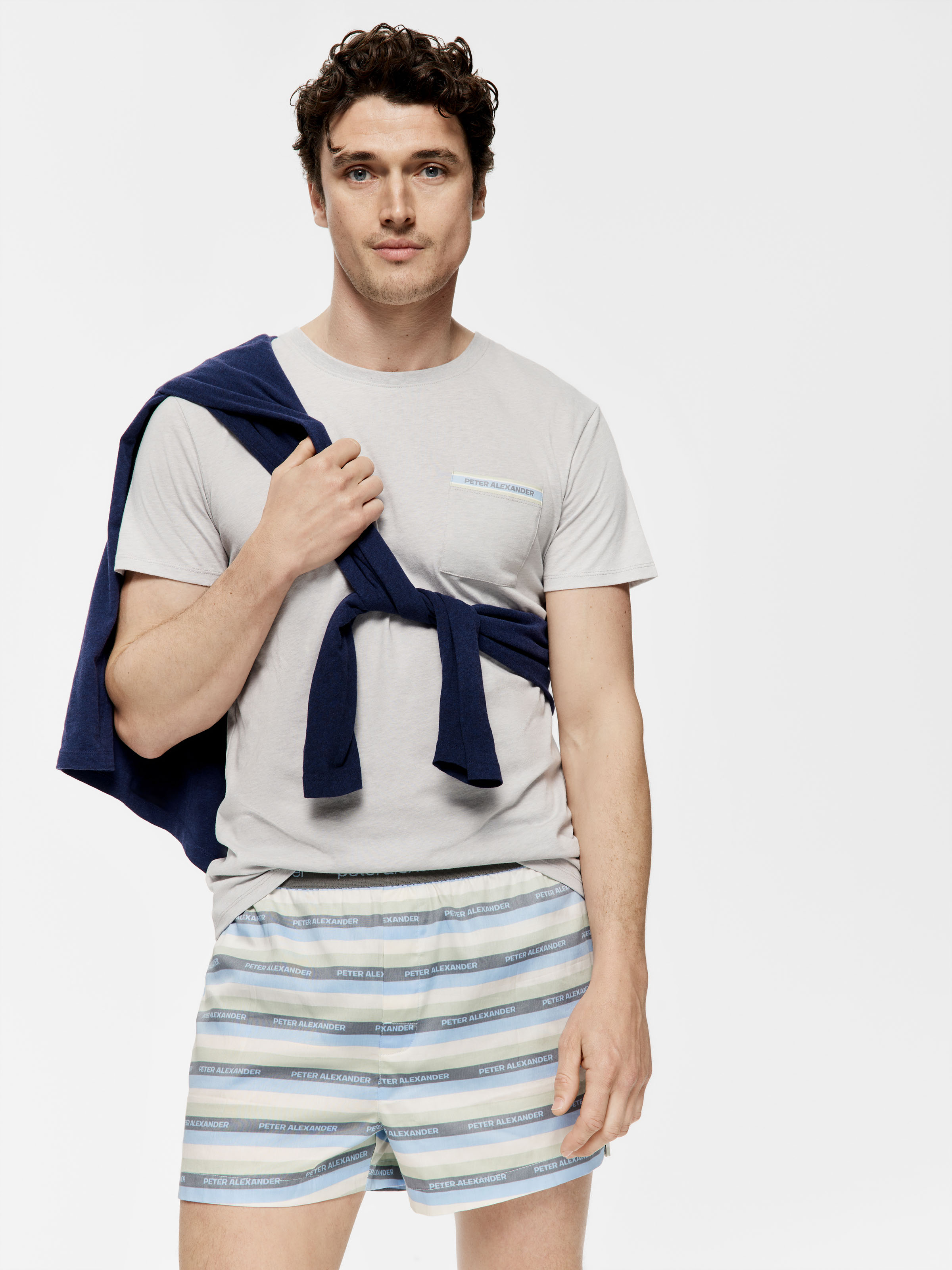 Summer Stripe Boxer Short