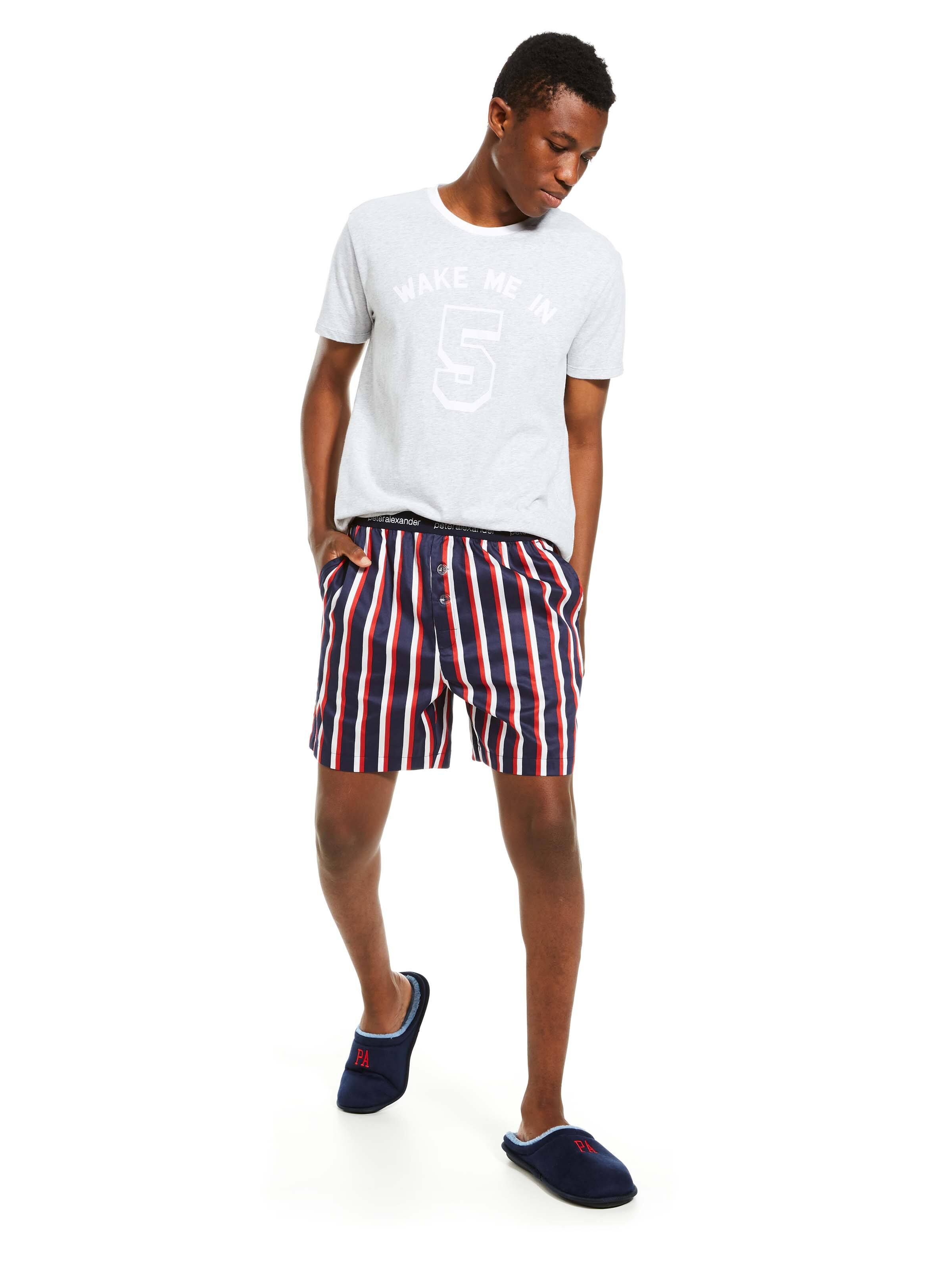 Fenton Stripe Mid Short