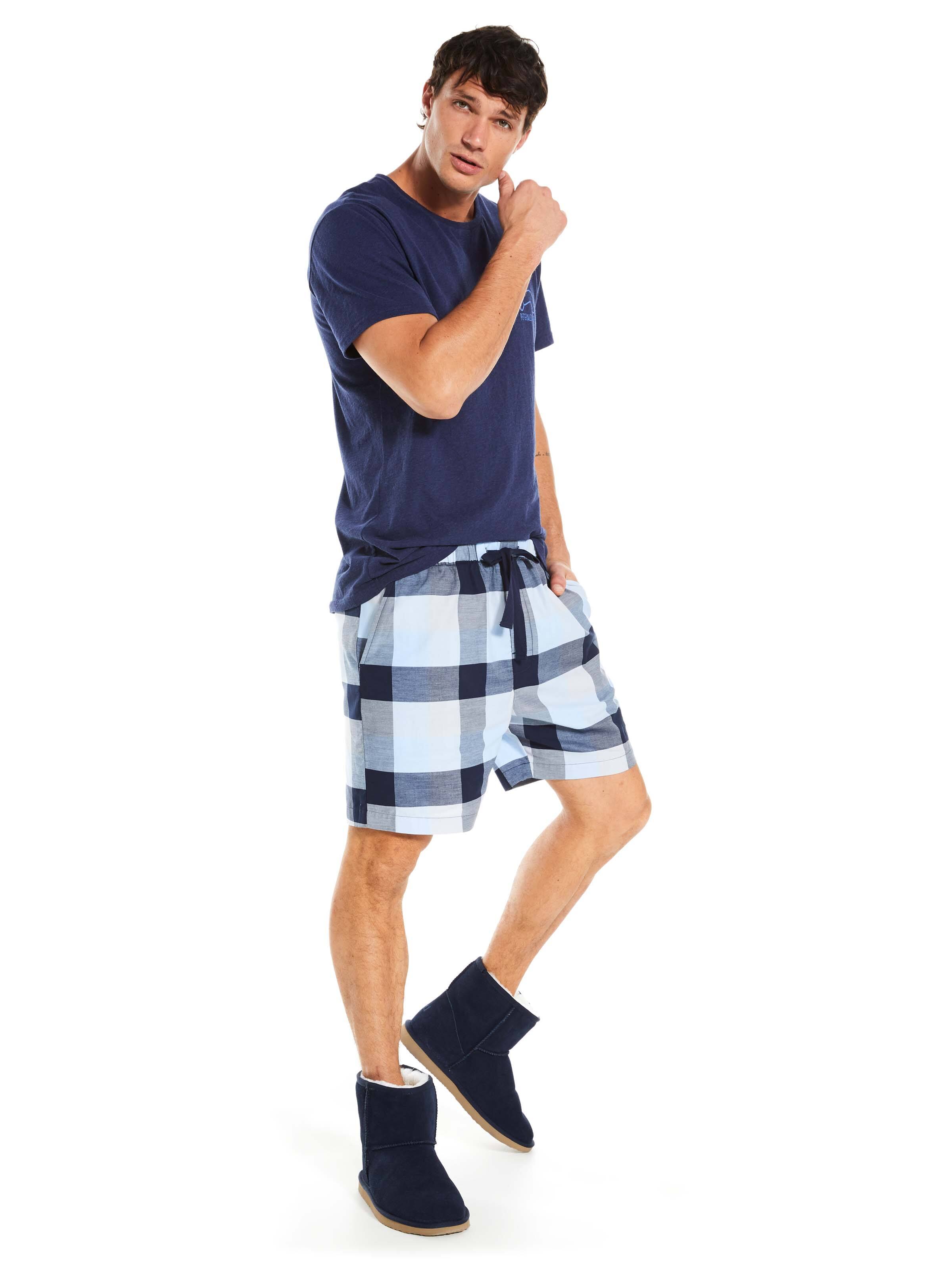 Buffalo Check Mid Short