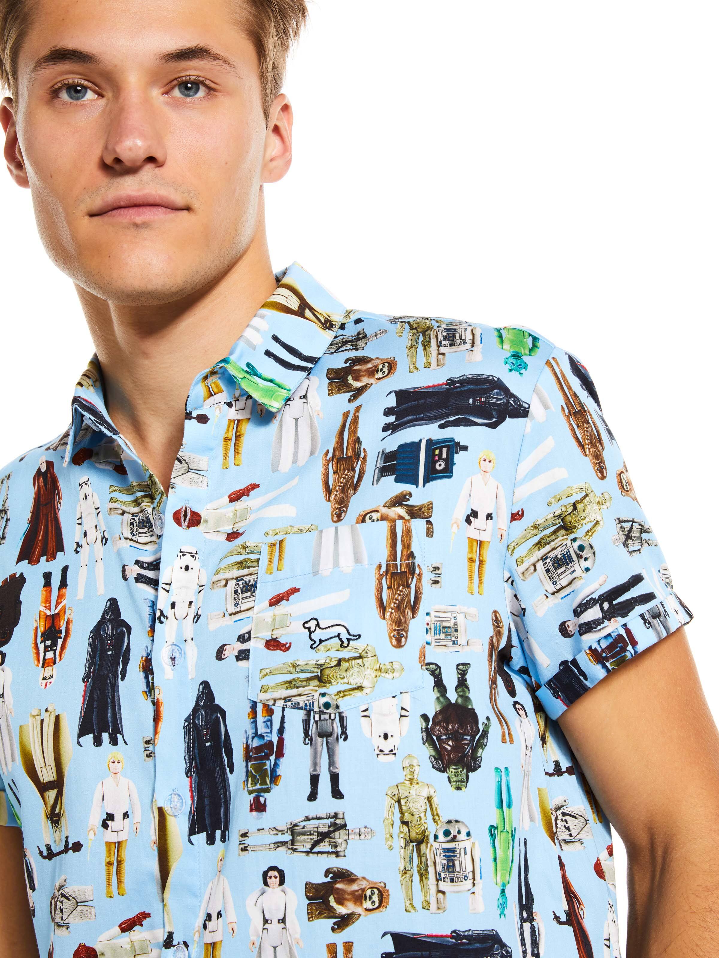 Star Wars Figurine Short Sleeve Shirt