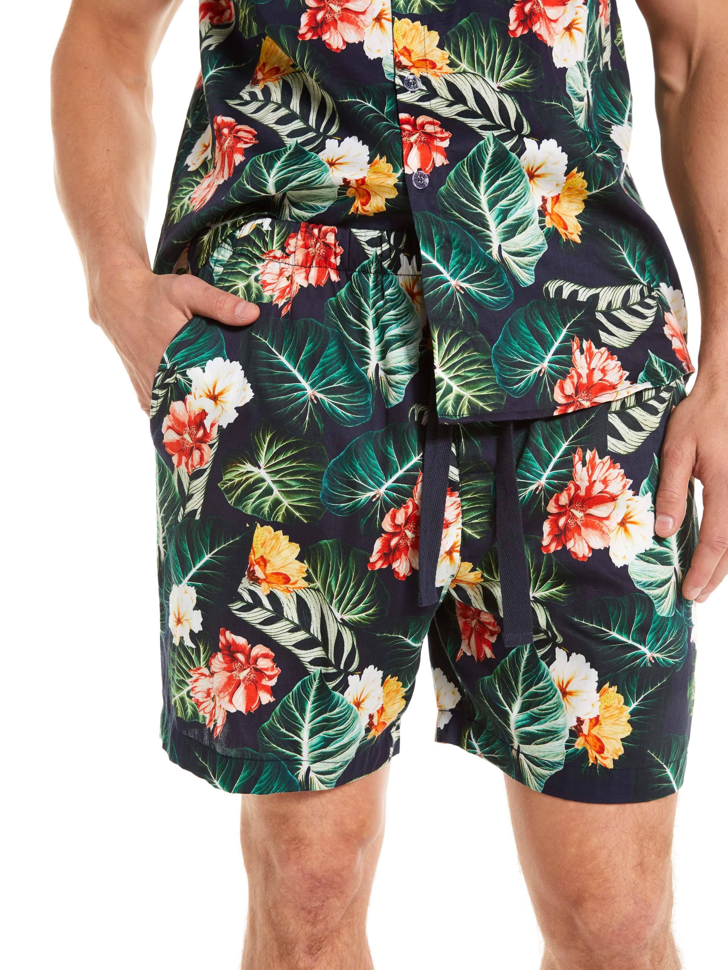 Resort Floral Mid Short