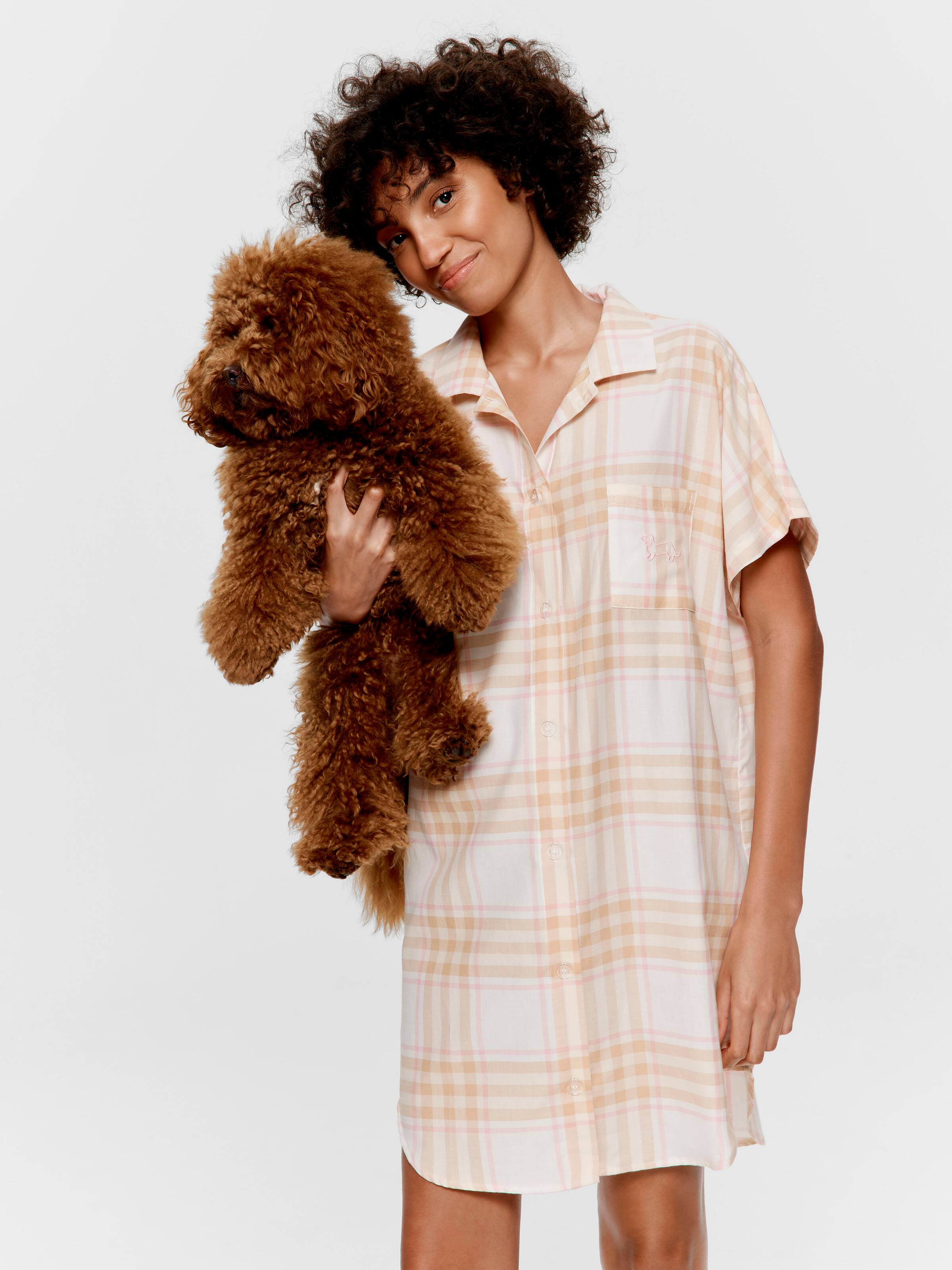 Caramel Boyfriend Nightshirt