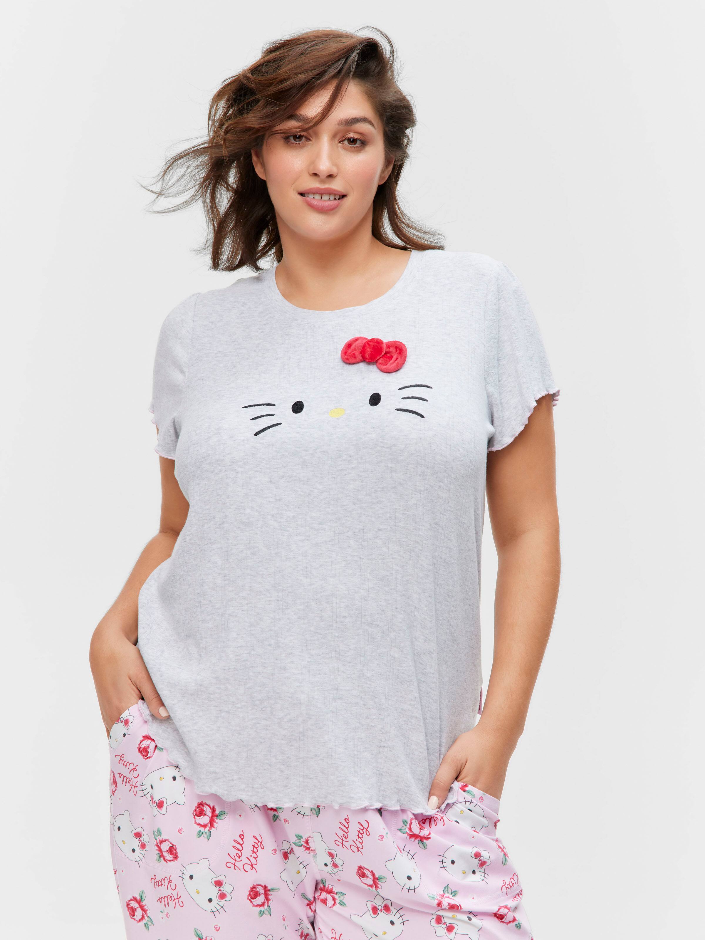 P.A. Plus Hello Kitty Pointelle Tee