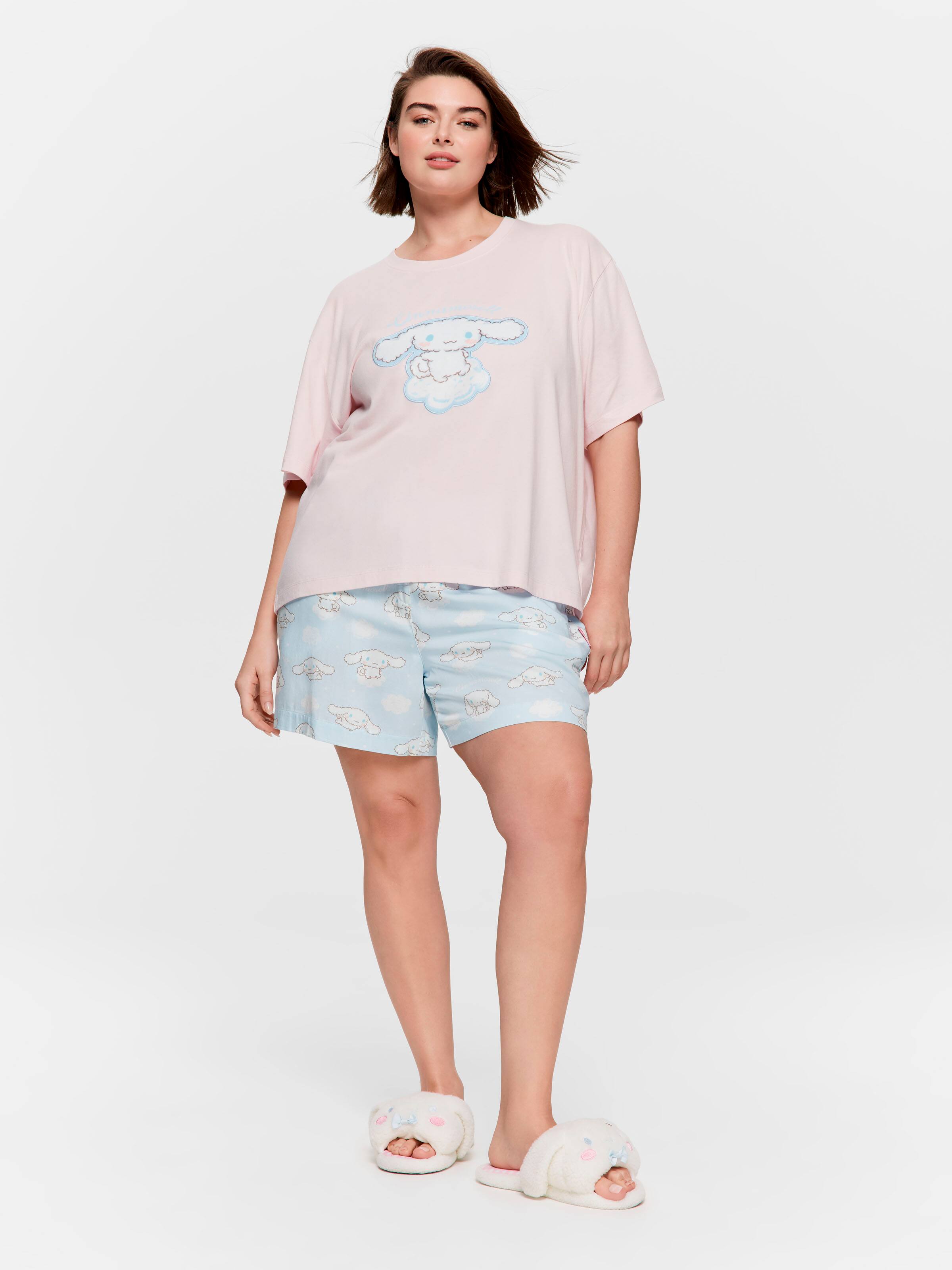 P.A. Plus Cinnamoroll Oversized Tee