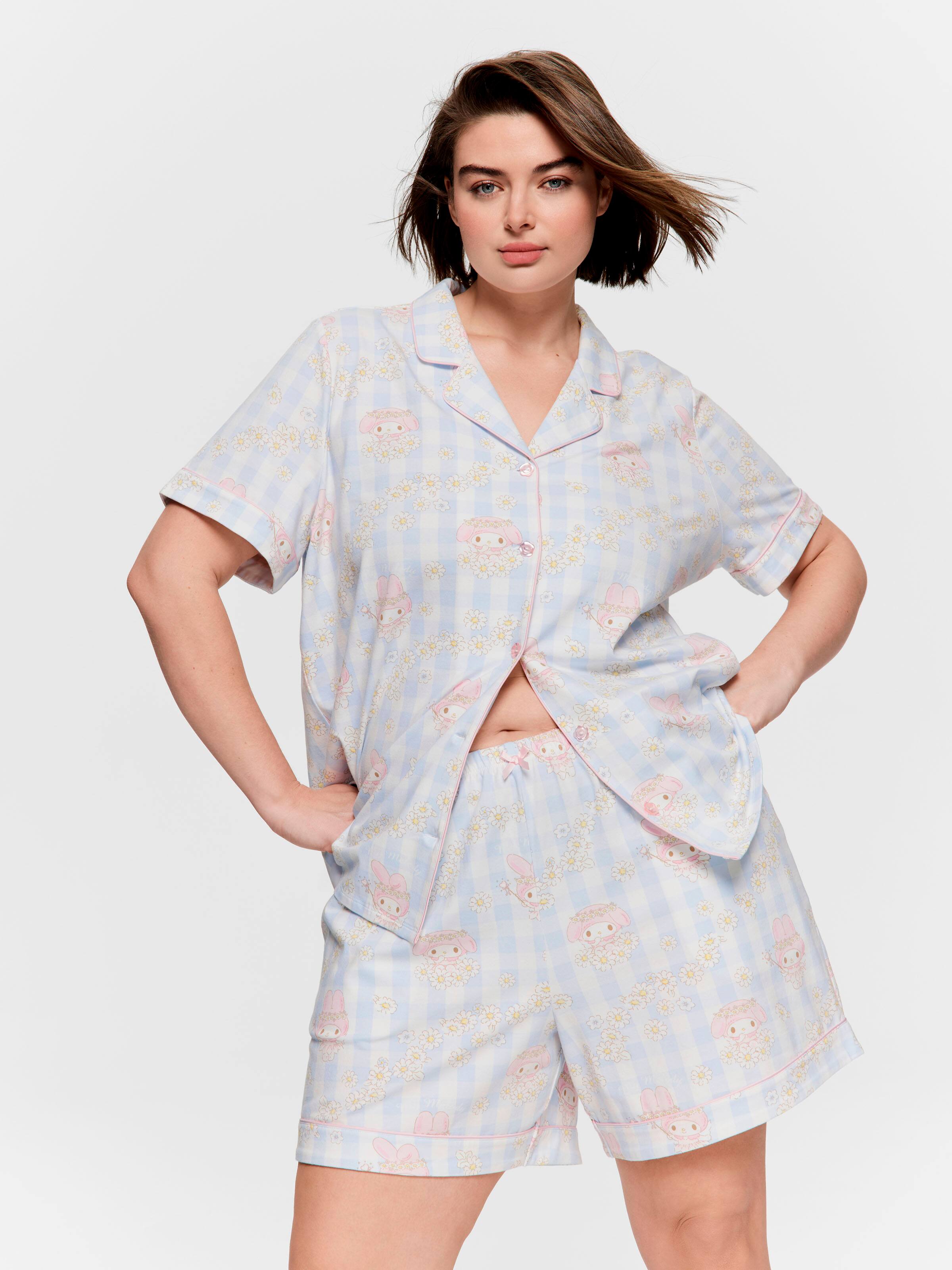 P.A. Plus My Melody Shortie Pj Set
