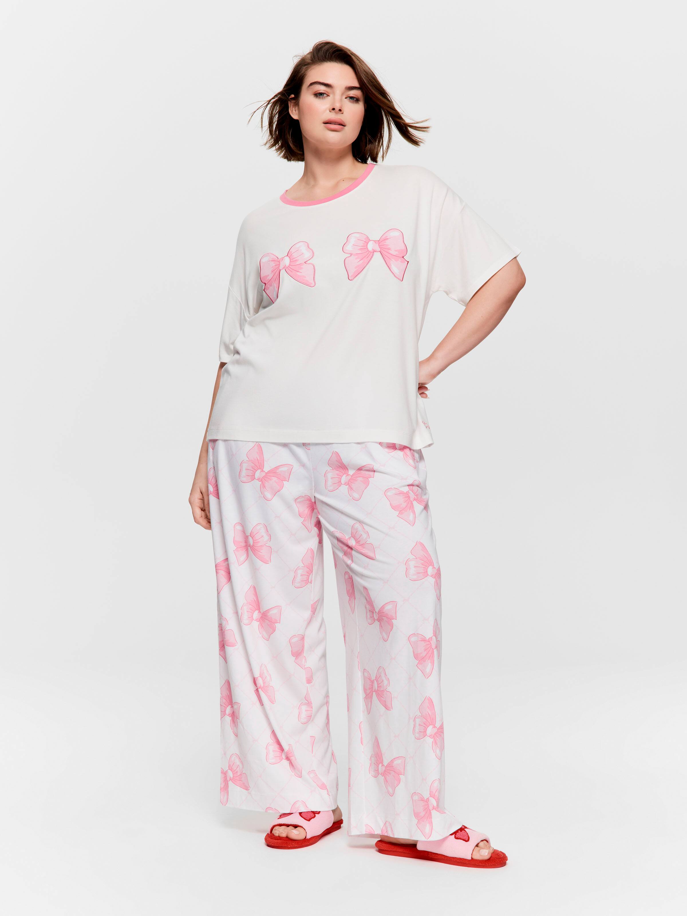 P.A. Plus Bow Oversized Tee