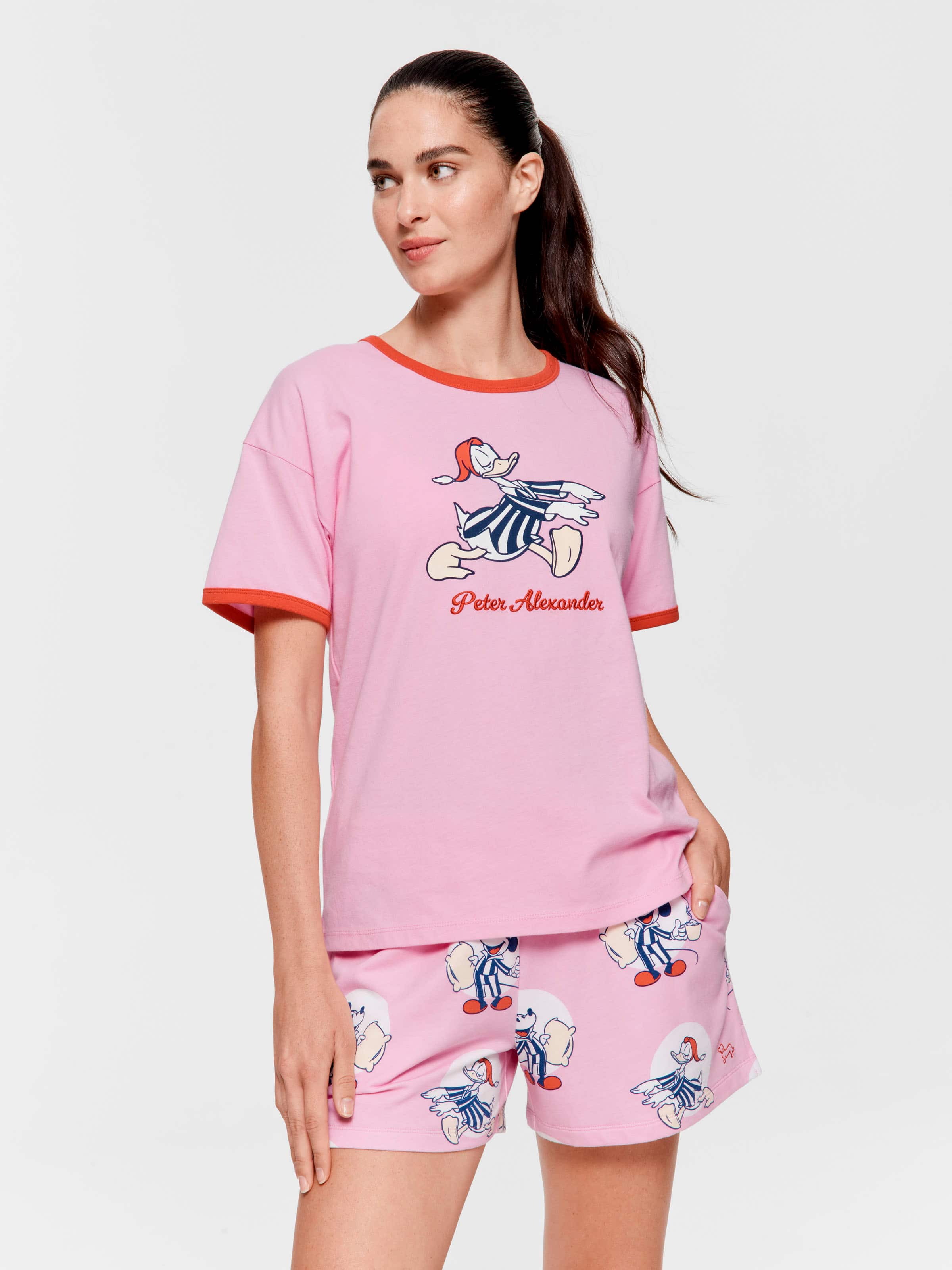 Sleepy Donald Duck Oversized Tee