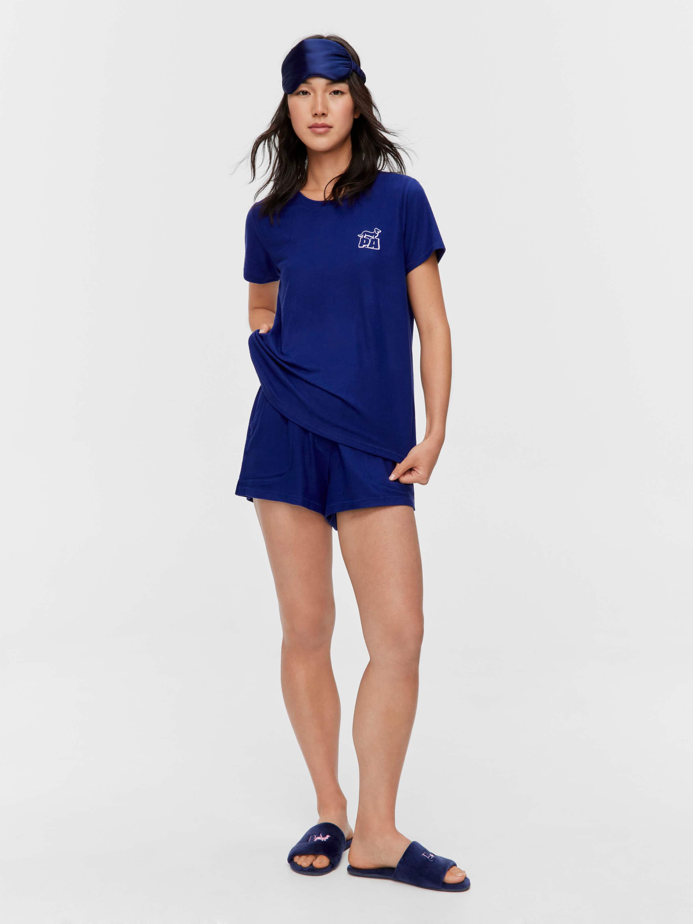 Navy Plush Tee