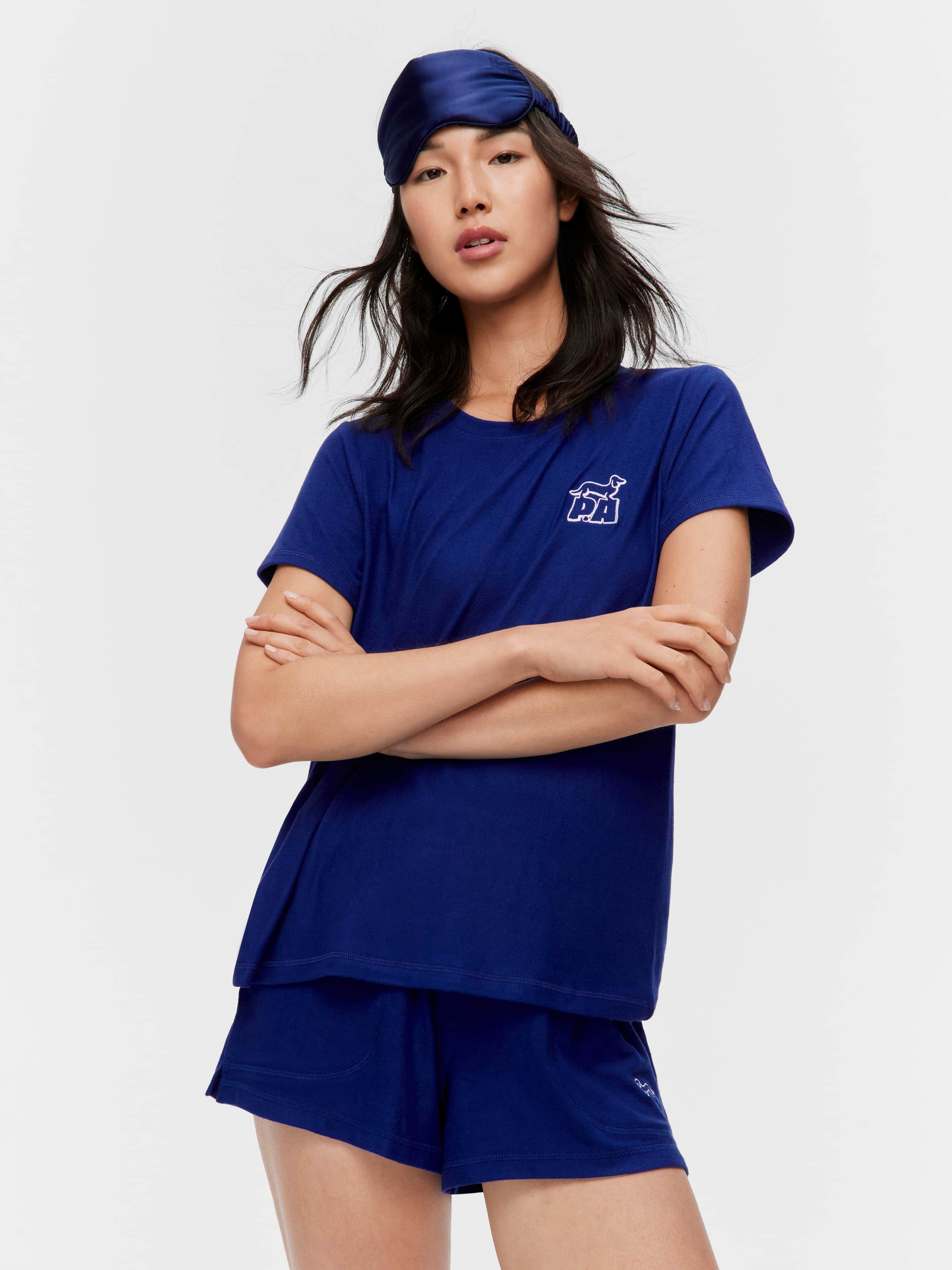 Navy Plush Tee