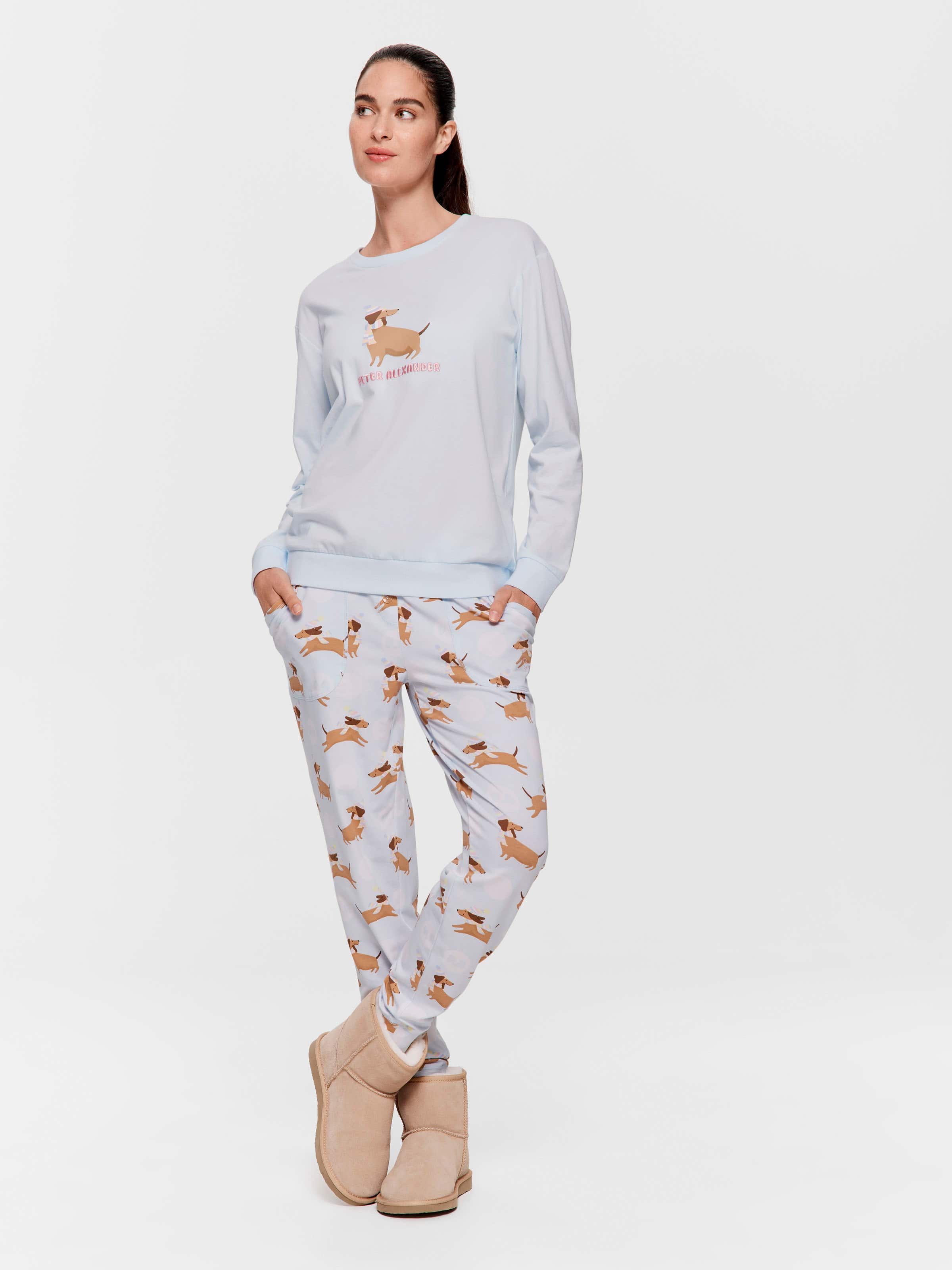 Beanie Dog Long Sleeve Top