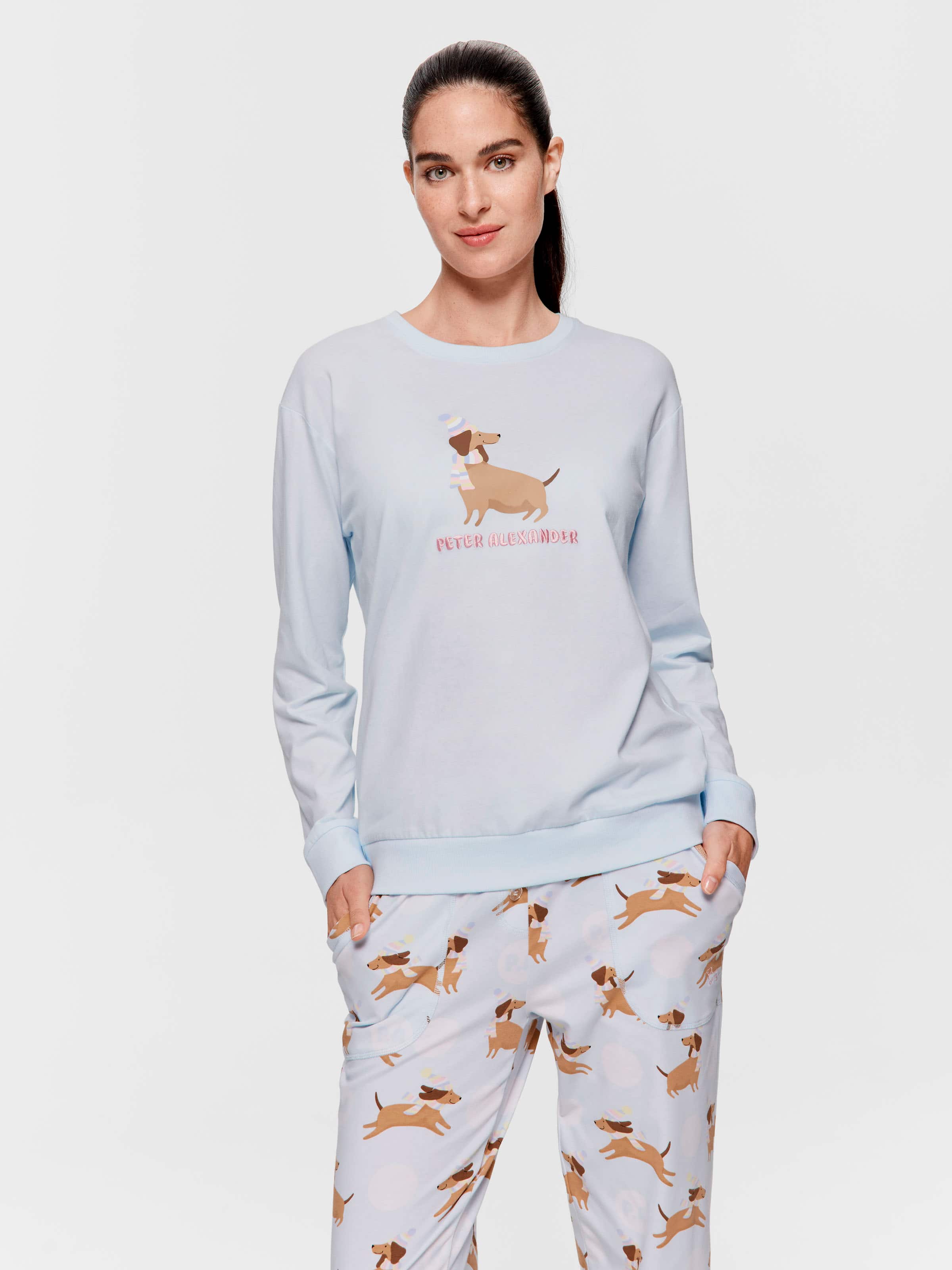 Beanie Dog Long Sleeve Top