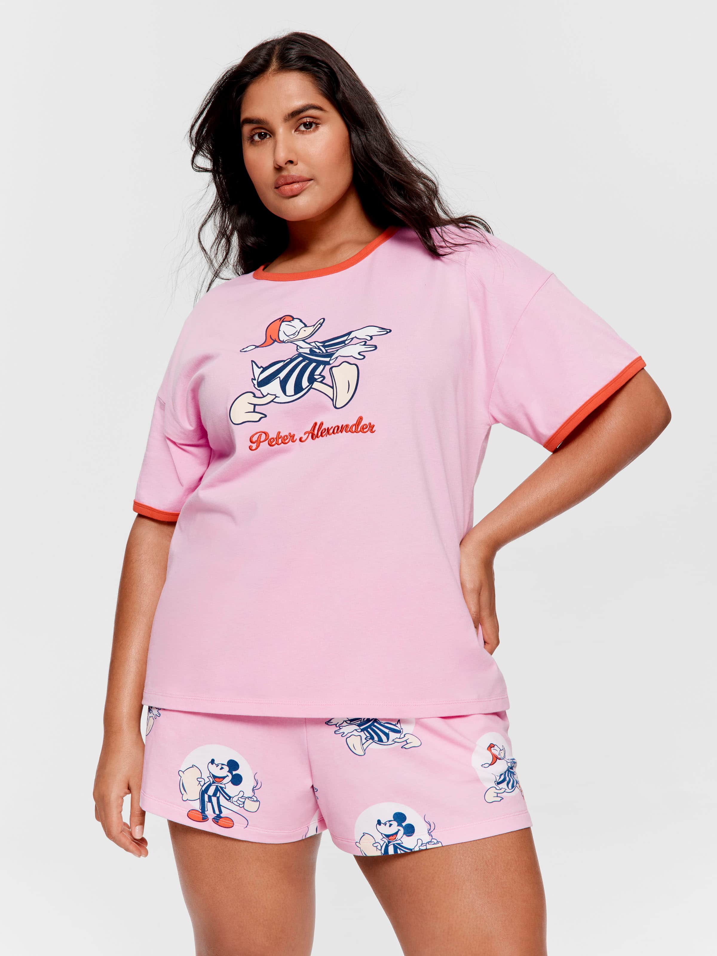 P.A. Plus Sleepy Donald Duck Oversized Tee
