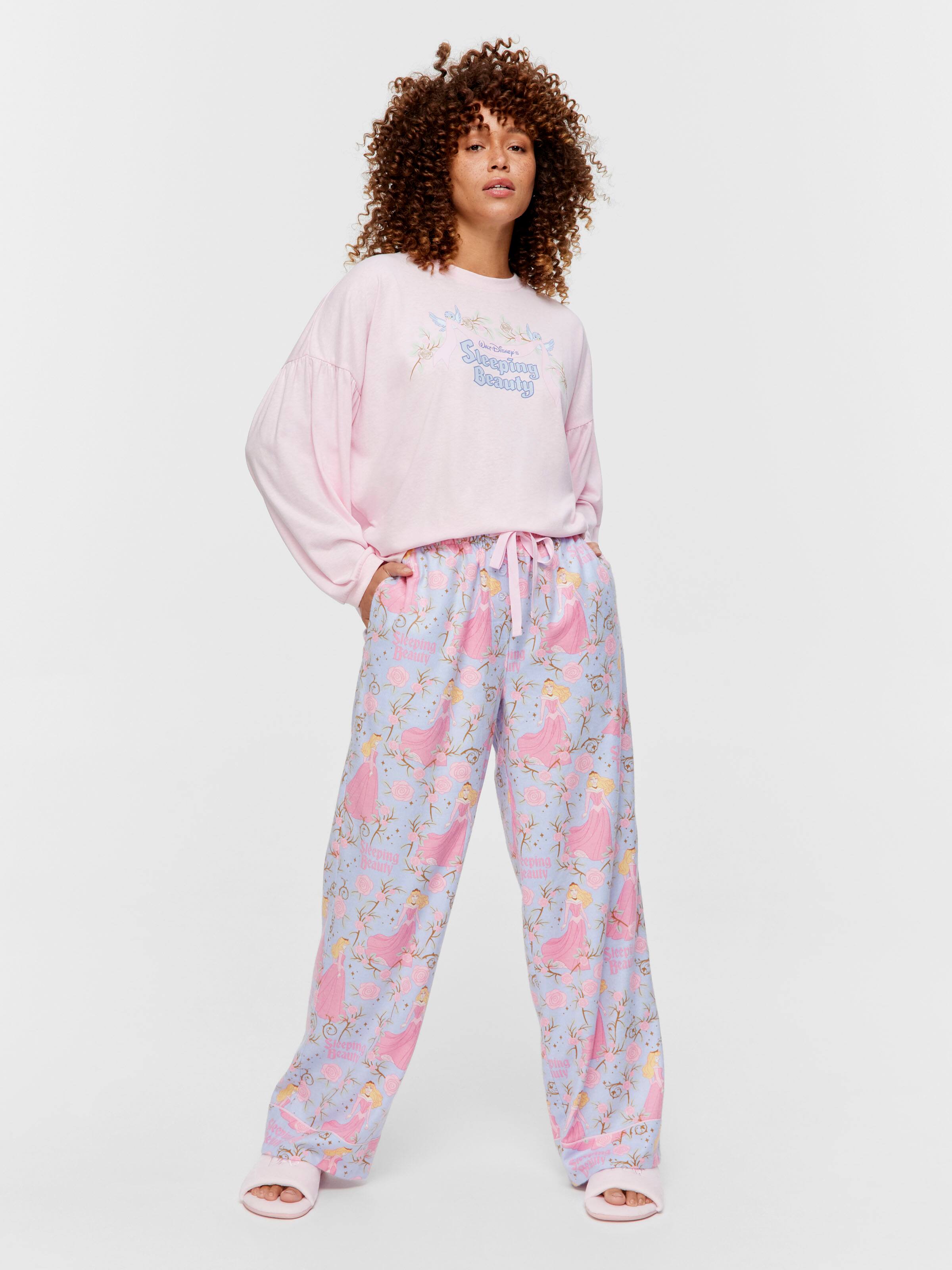 Disney Sleeping Beauty Bamboo Flannelette Classic Pj Pant