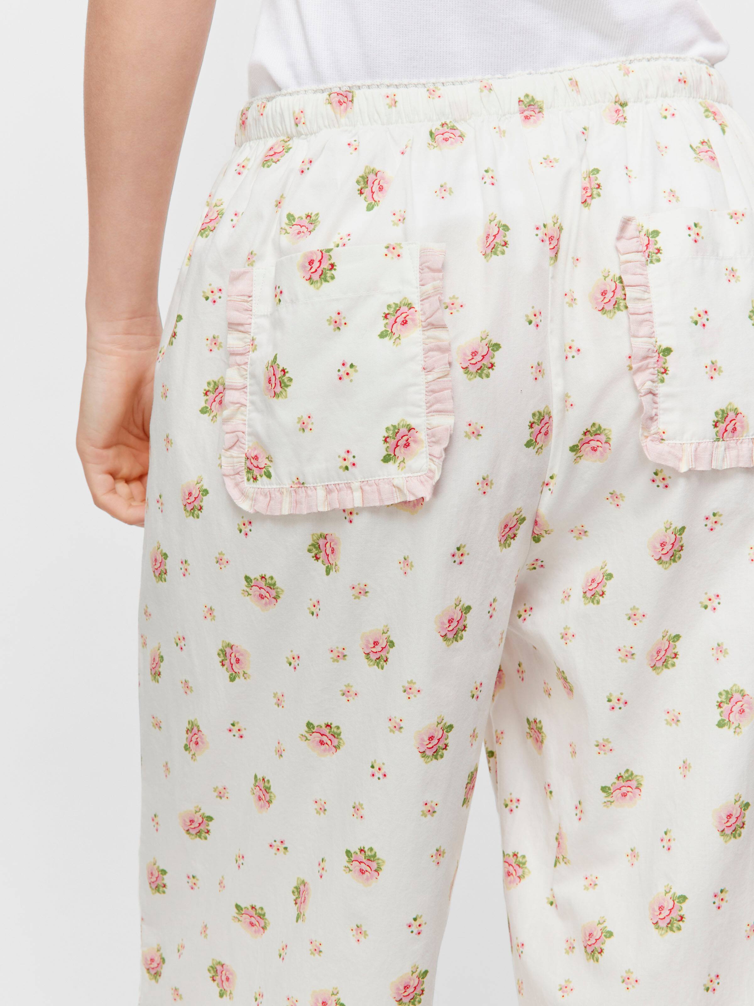 Ditsy Floral 100% Cotton Classic Pj Pant