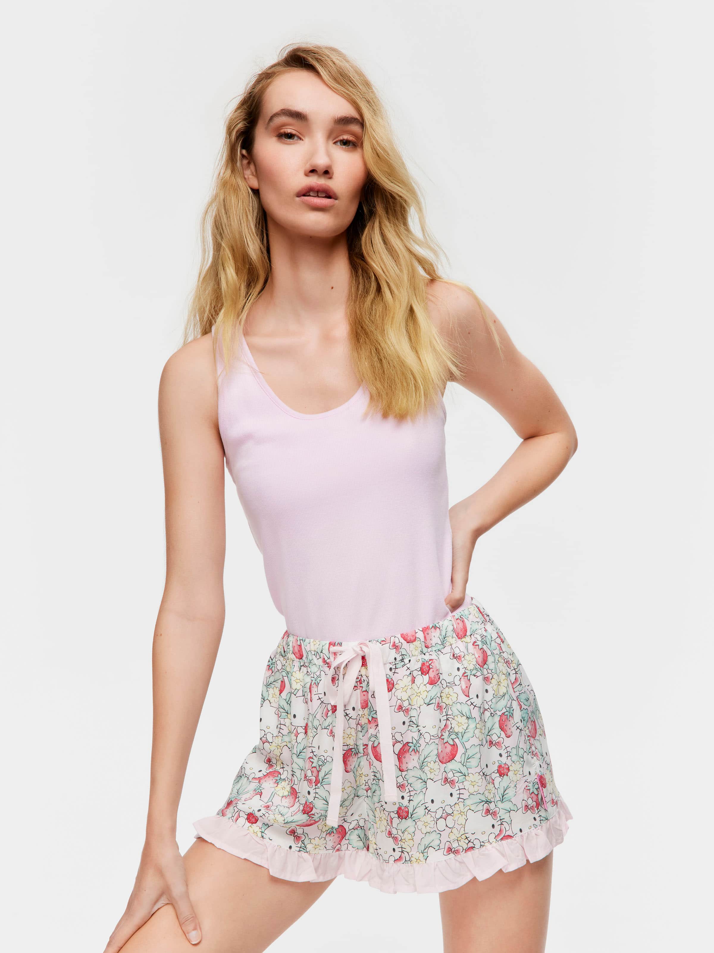 Hello Kitty Strawberry Frill Mini Short