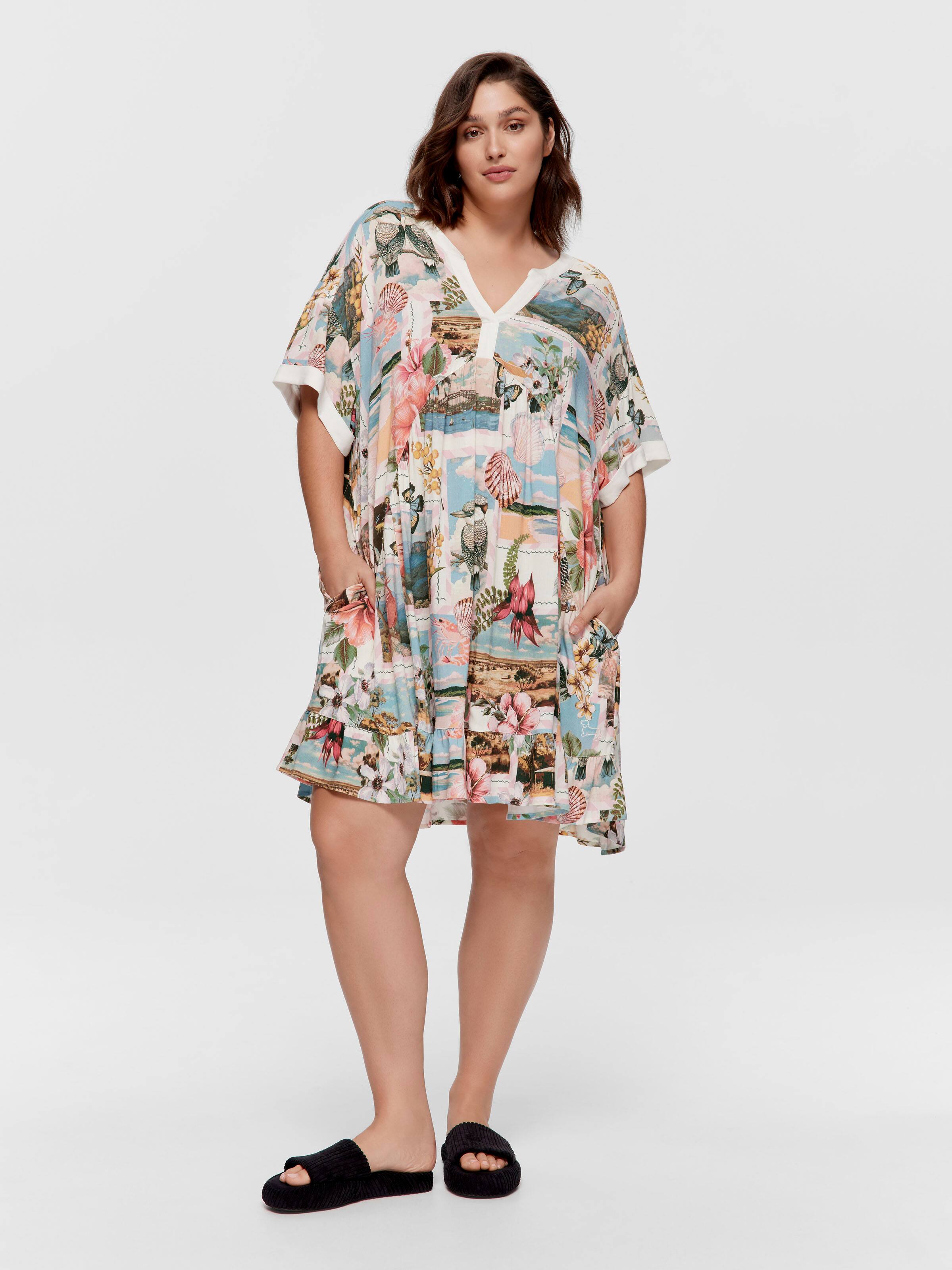 P.A. Plus Aussie Postcards Fashion Nightie