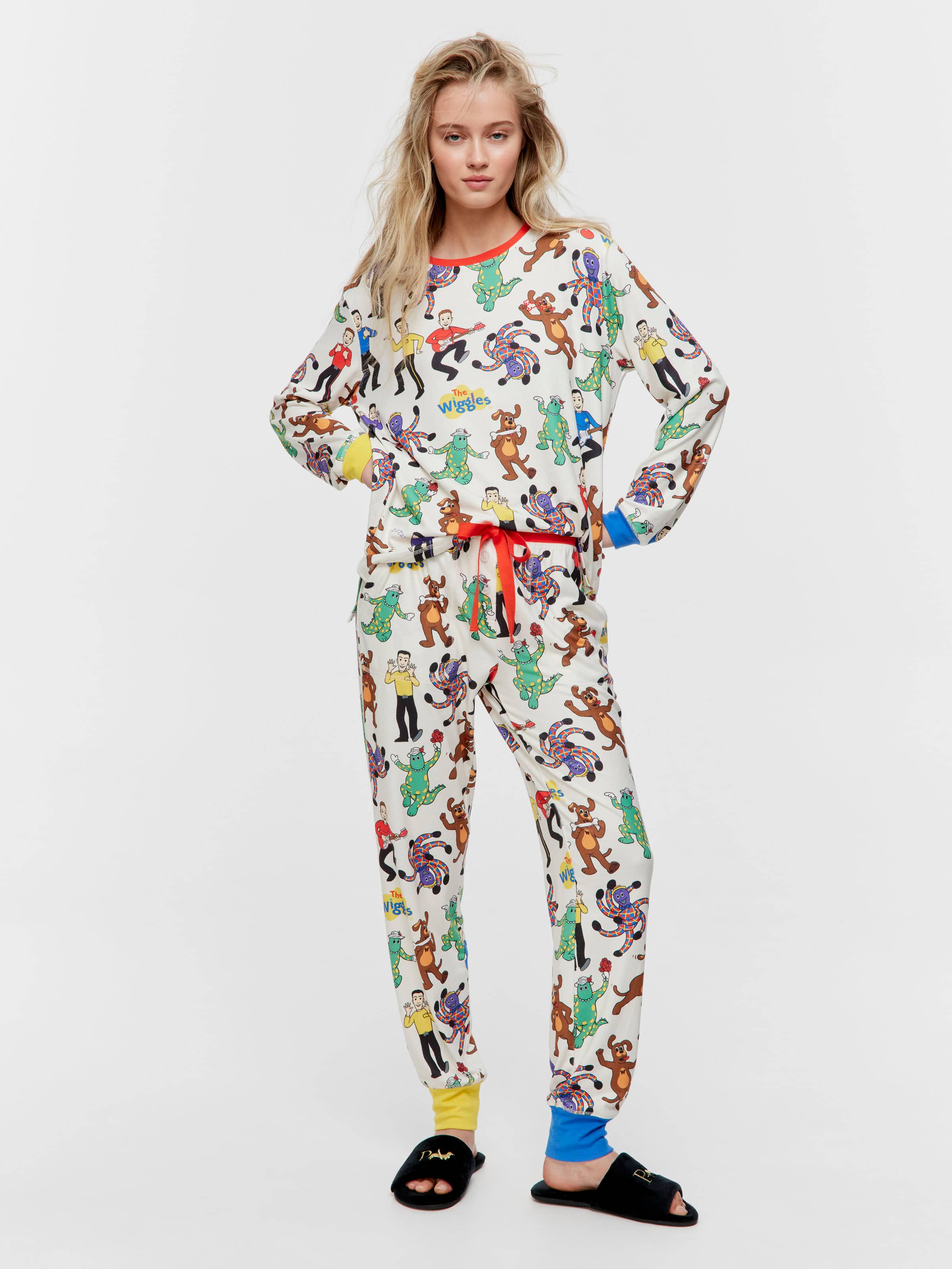 The Wiggles Plush Long Pj Set
