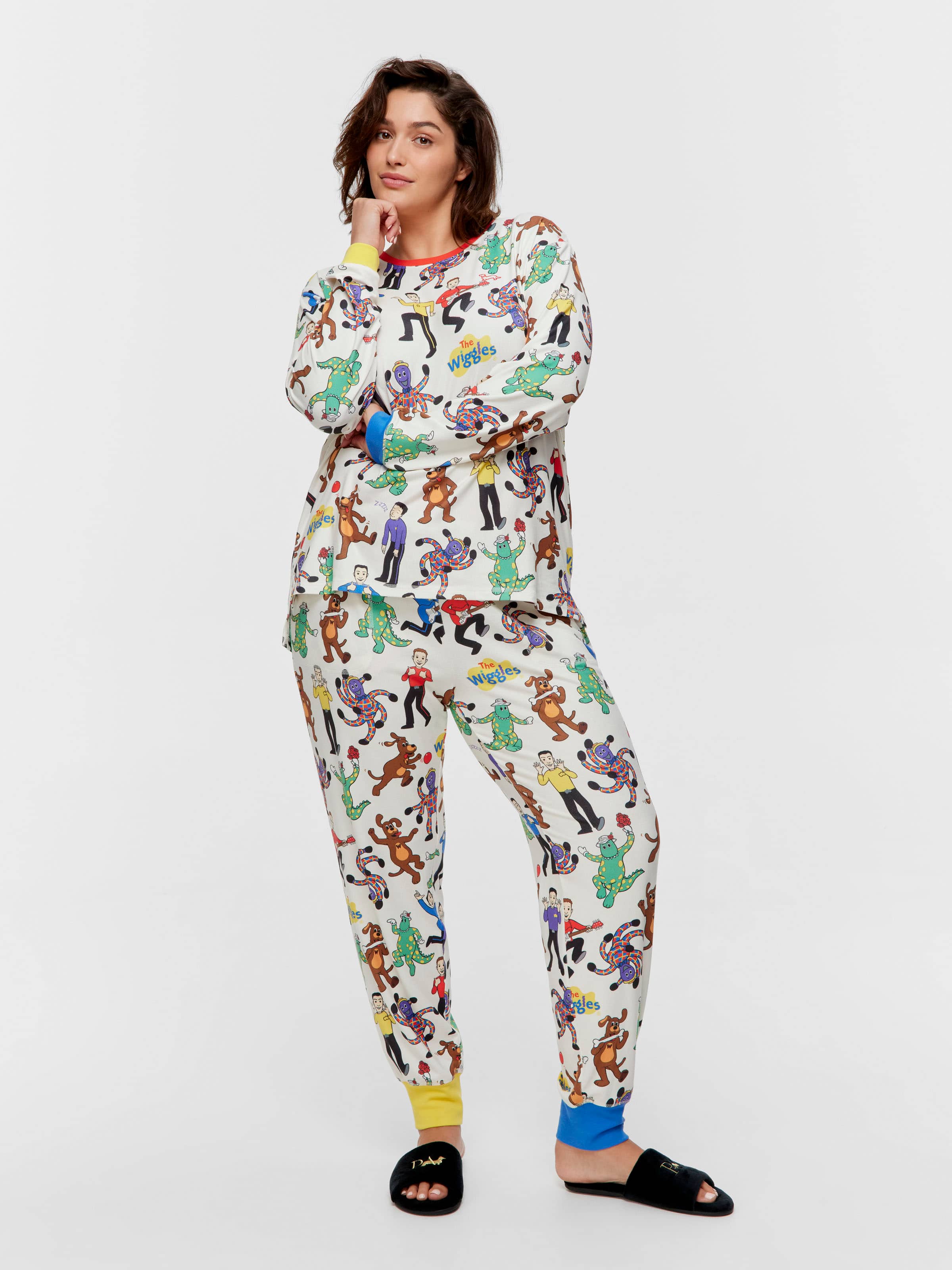 P.A. Plus The Wiggles Plush Long Pj Set