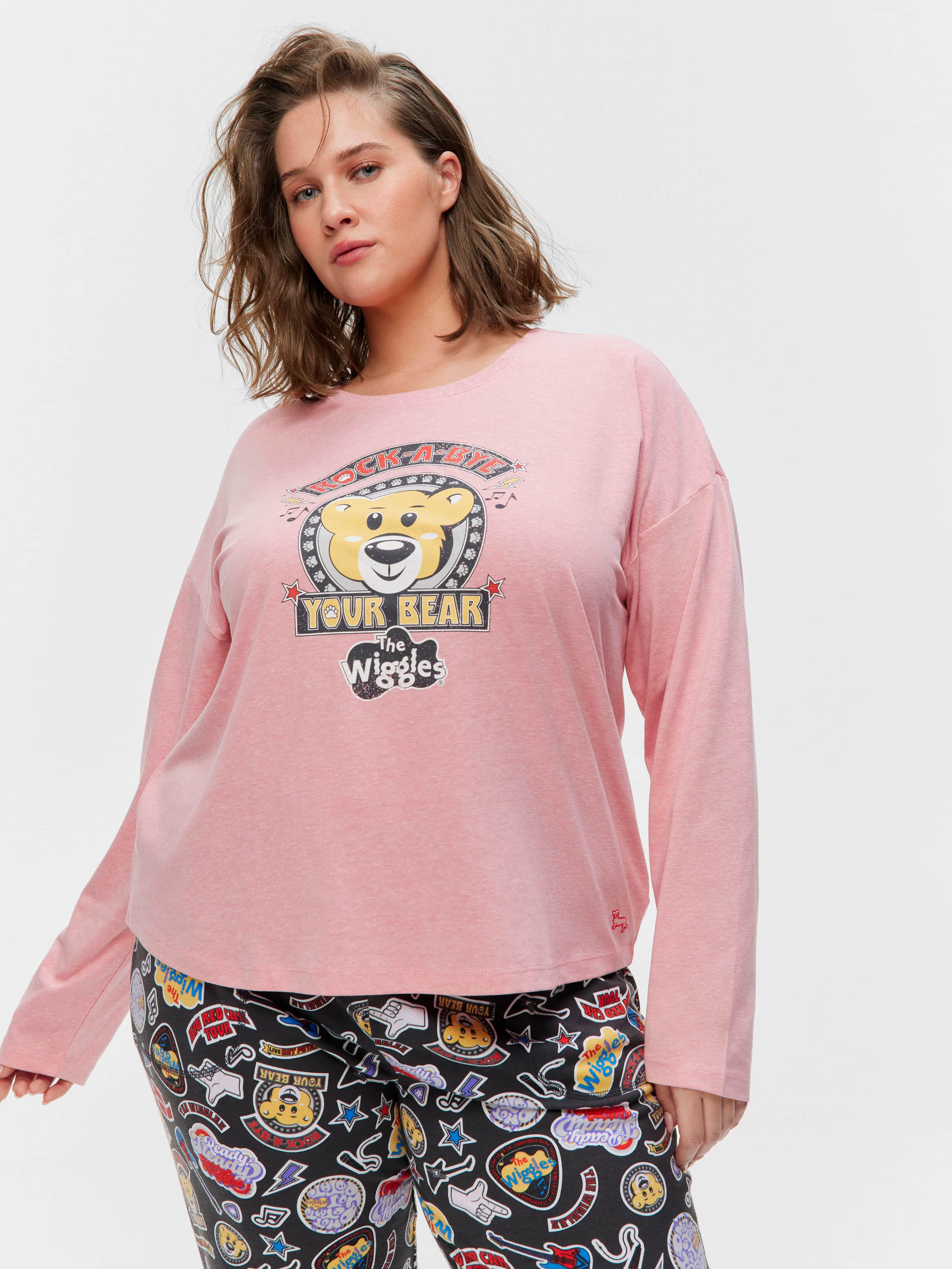 P.A. Plus The Wiggles Rock-A-Bye Bear Long Sleeve Top