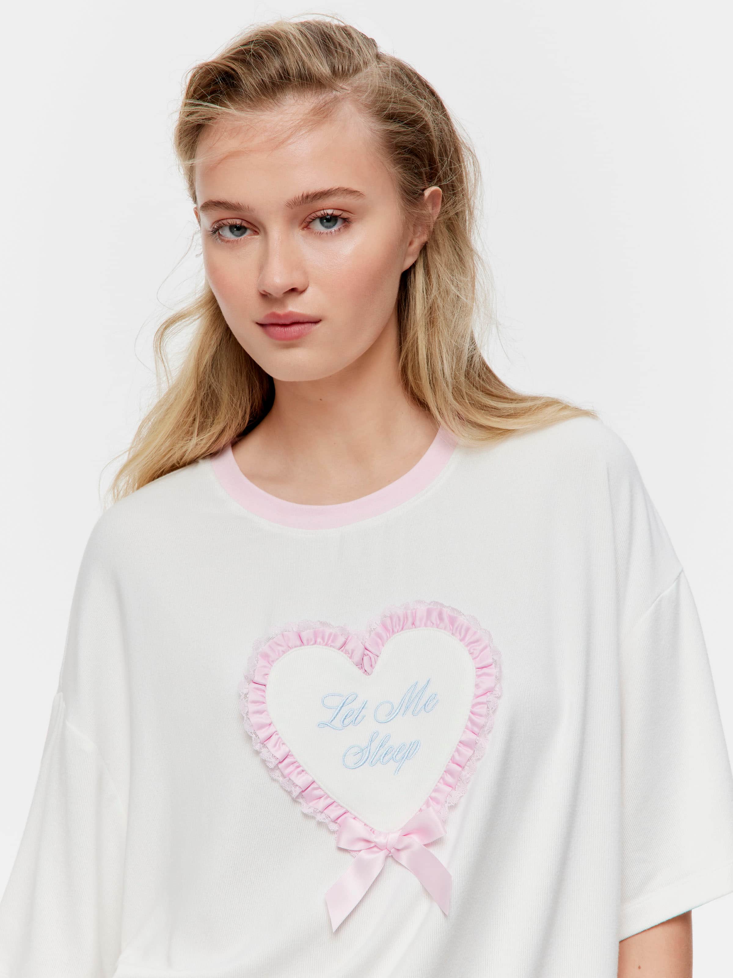 Let Me Sleep Plush Oversized Tee