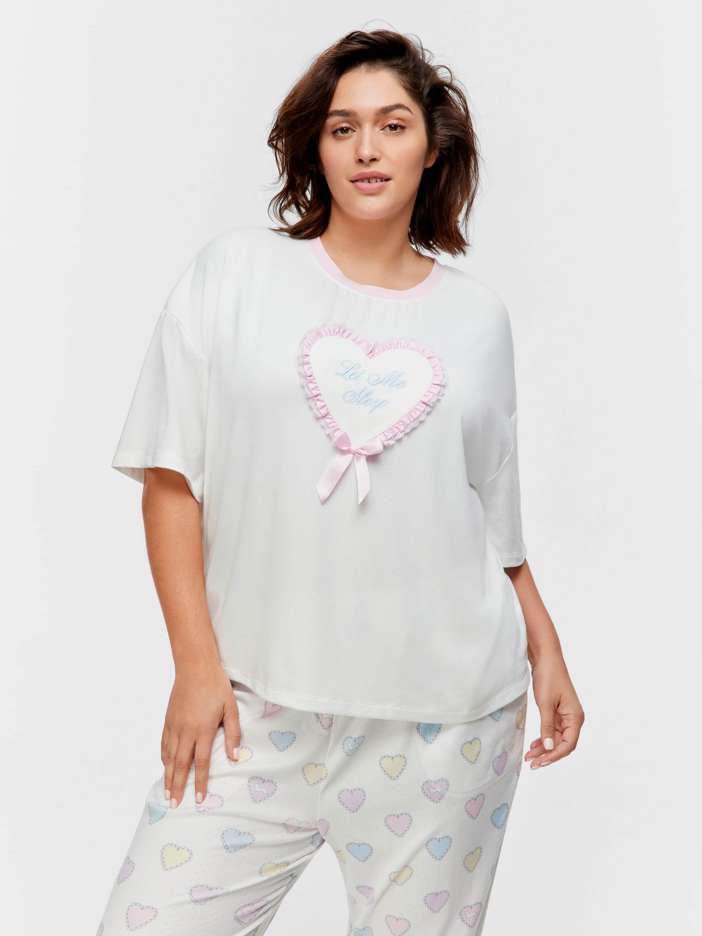 P.A. Plus Let Me Sleep Plush Oversized Tee