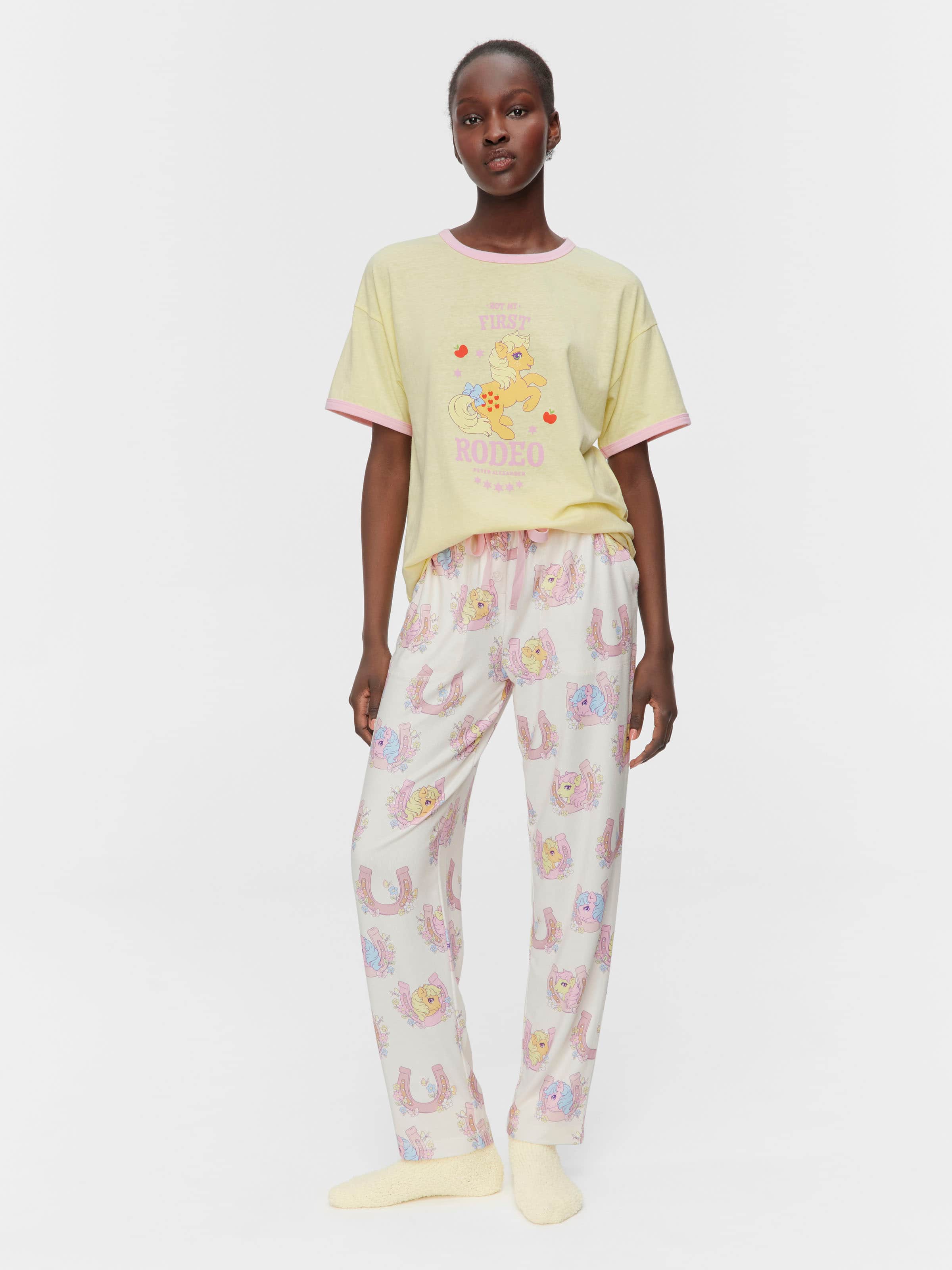My Little Pony Rodeo Plush Tapered Pj Pant