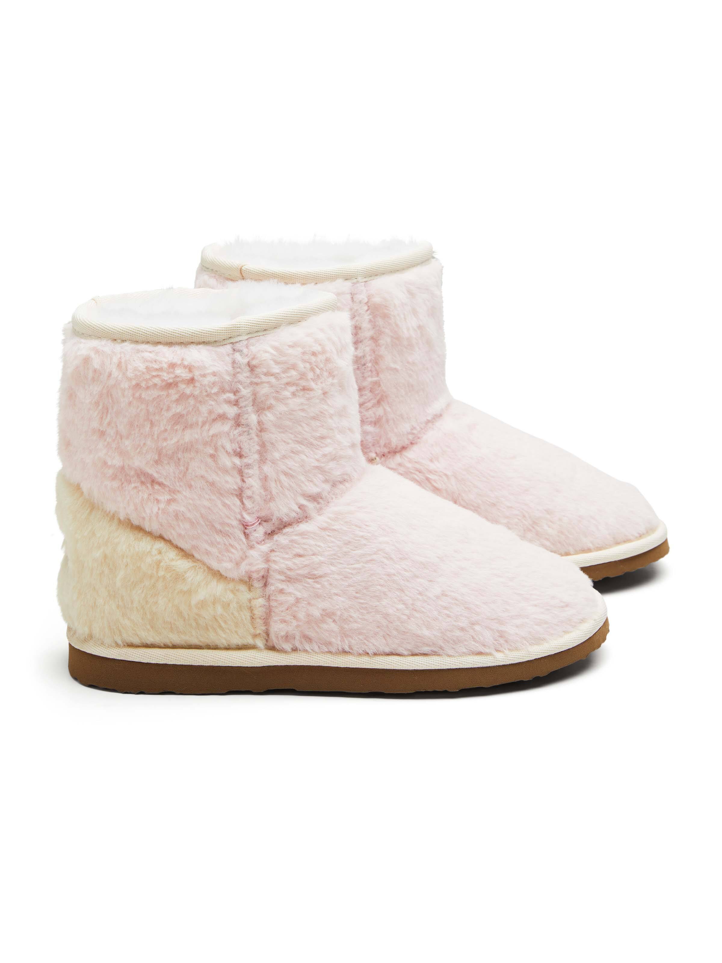 Kids Faux Fur Homeboots
