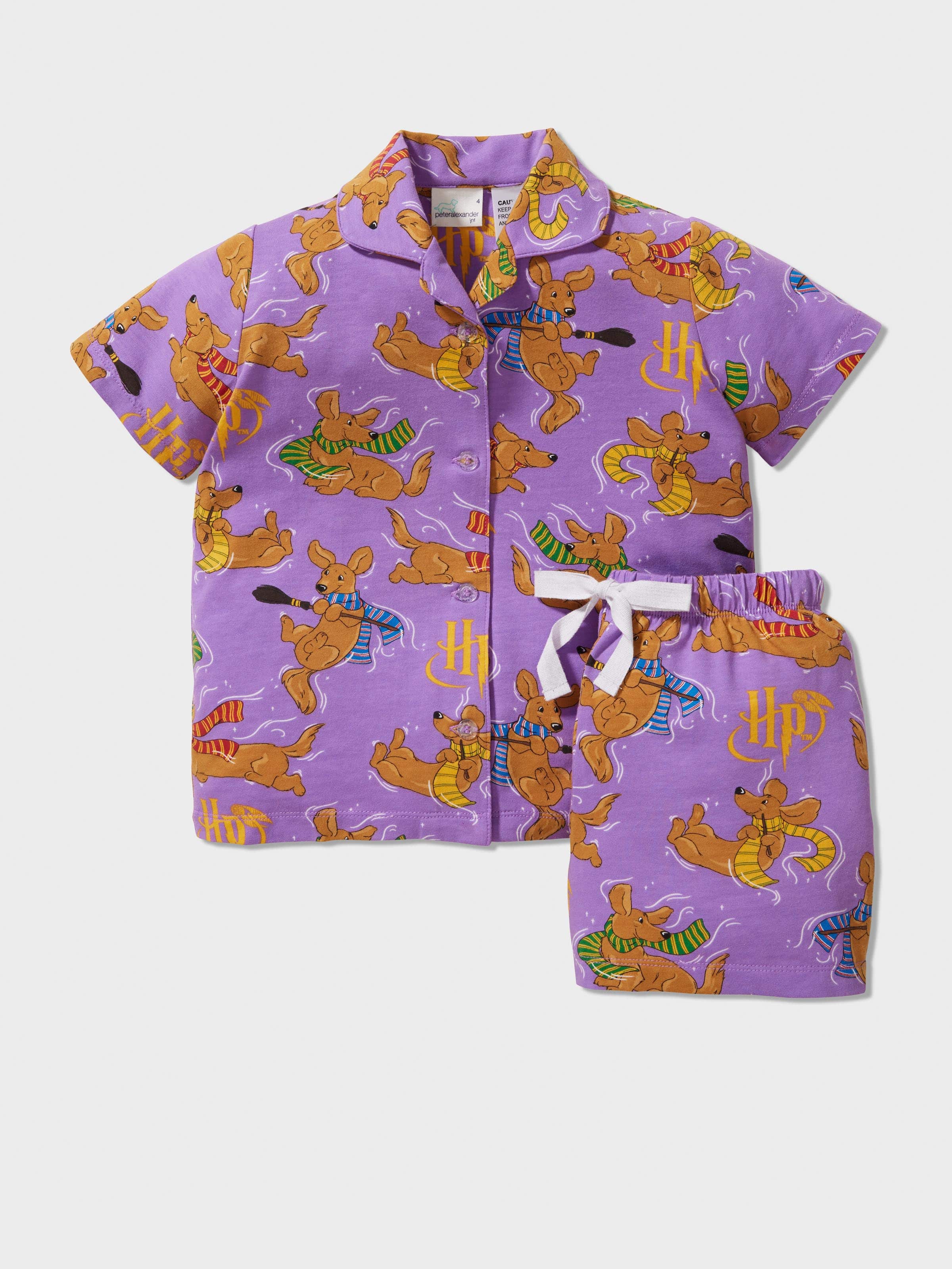 Jnr Girls Harry Potter Penny Short Pj Set