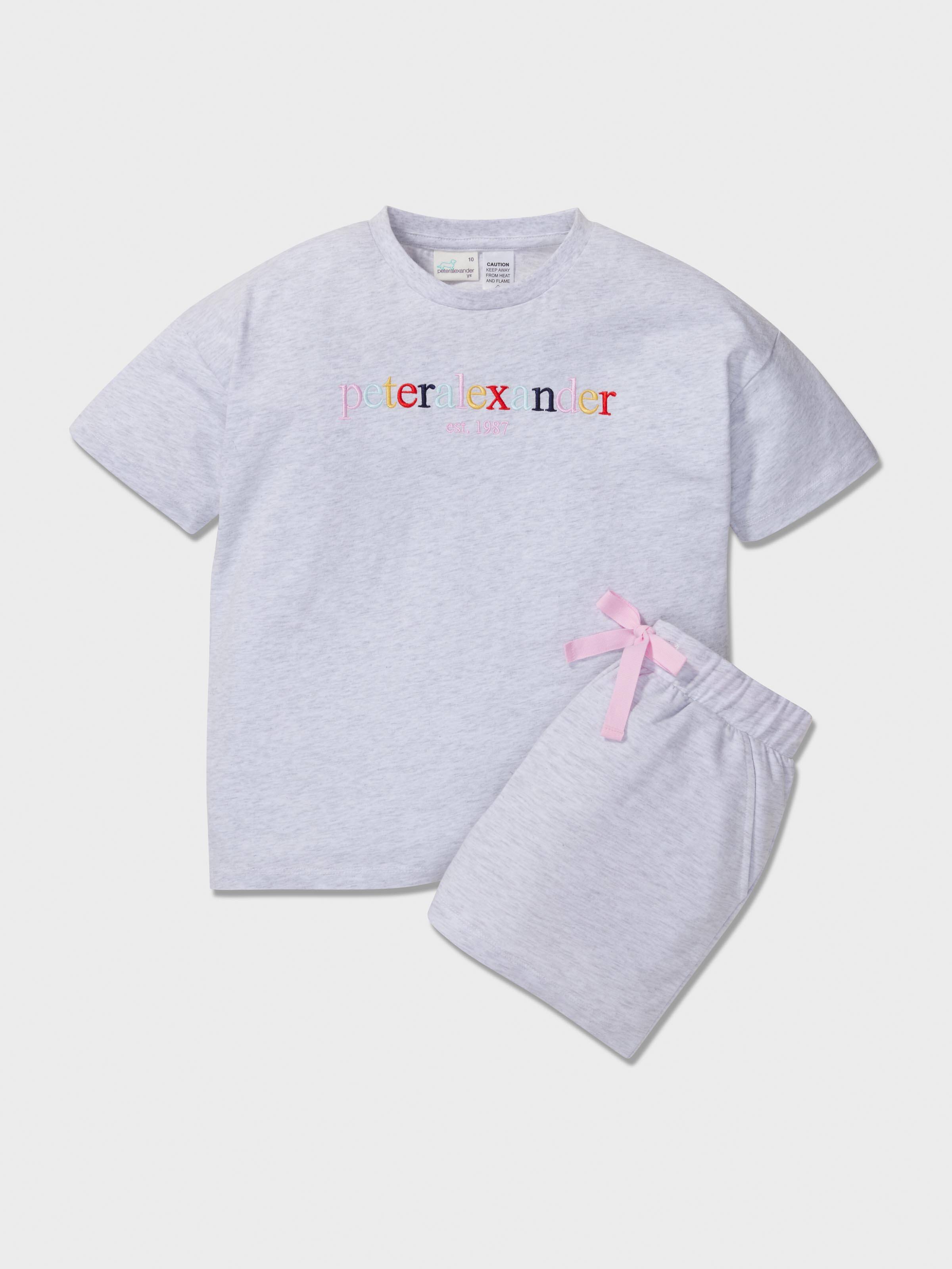 Girls P.A. Grey Heritage Pj Set