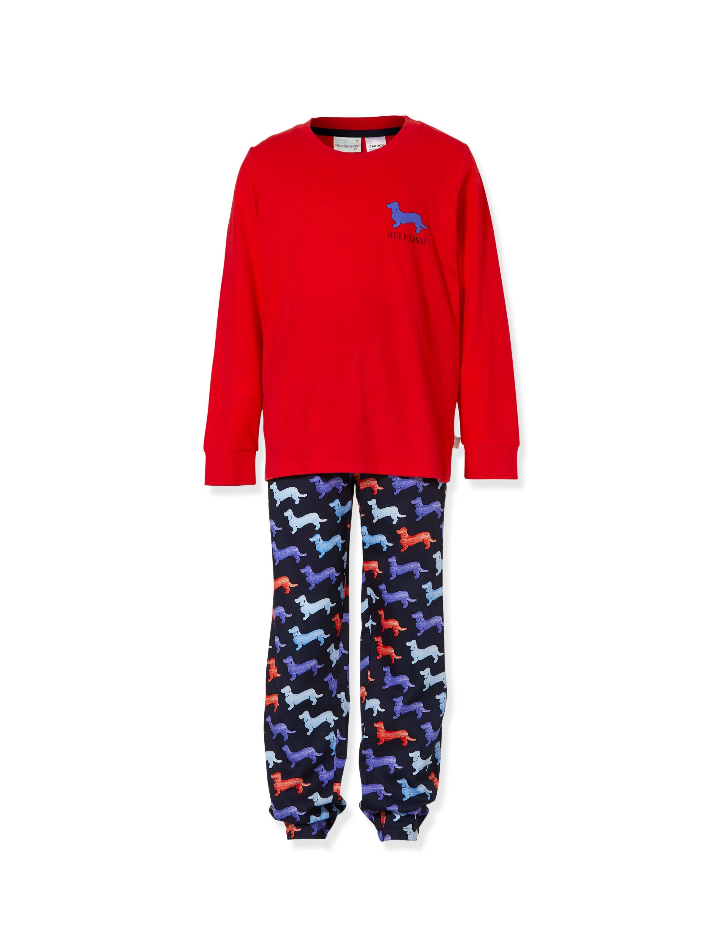 Boy Penny Logo Long Pj Set