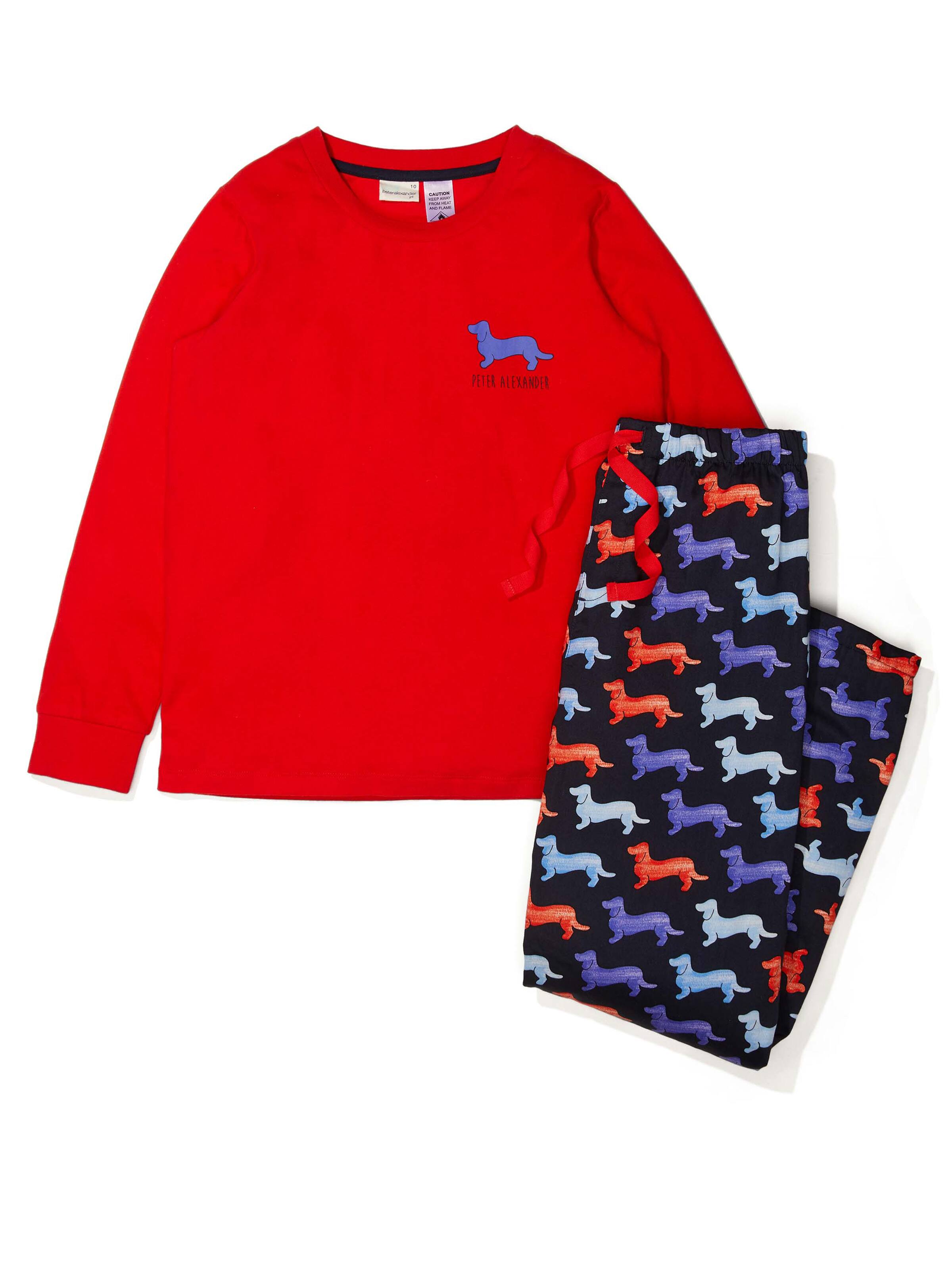 Boy Penny Logo Long Pj Set