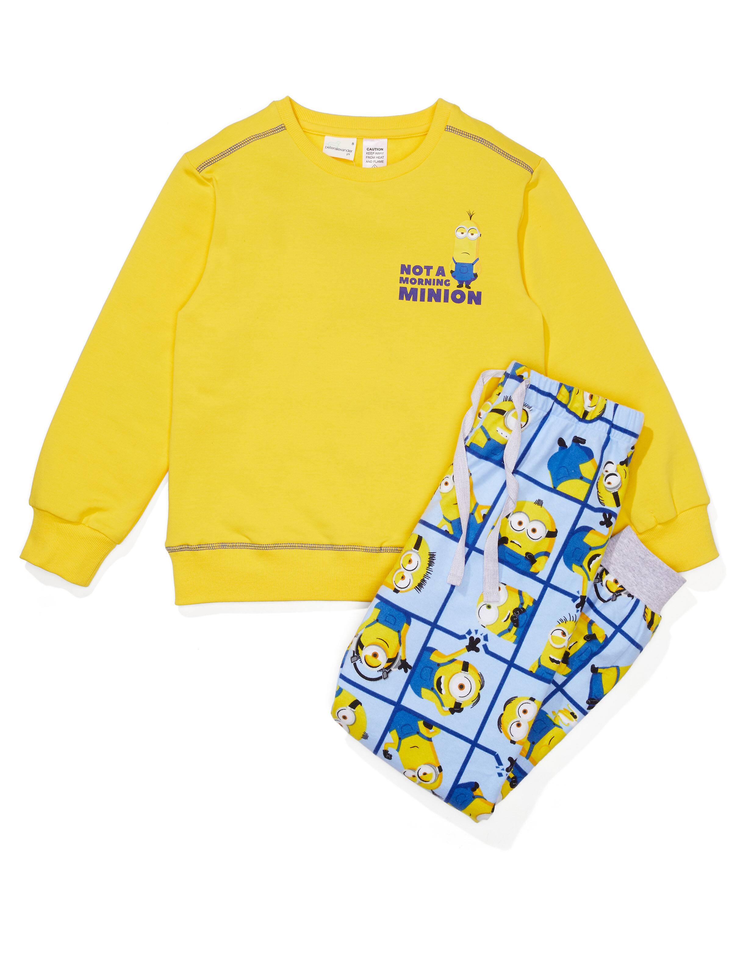 Kids Minions Grid Pj Set