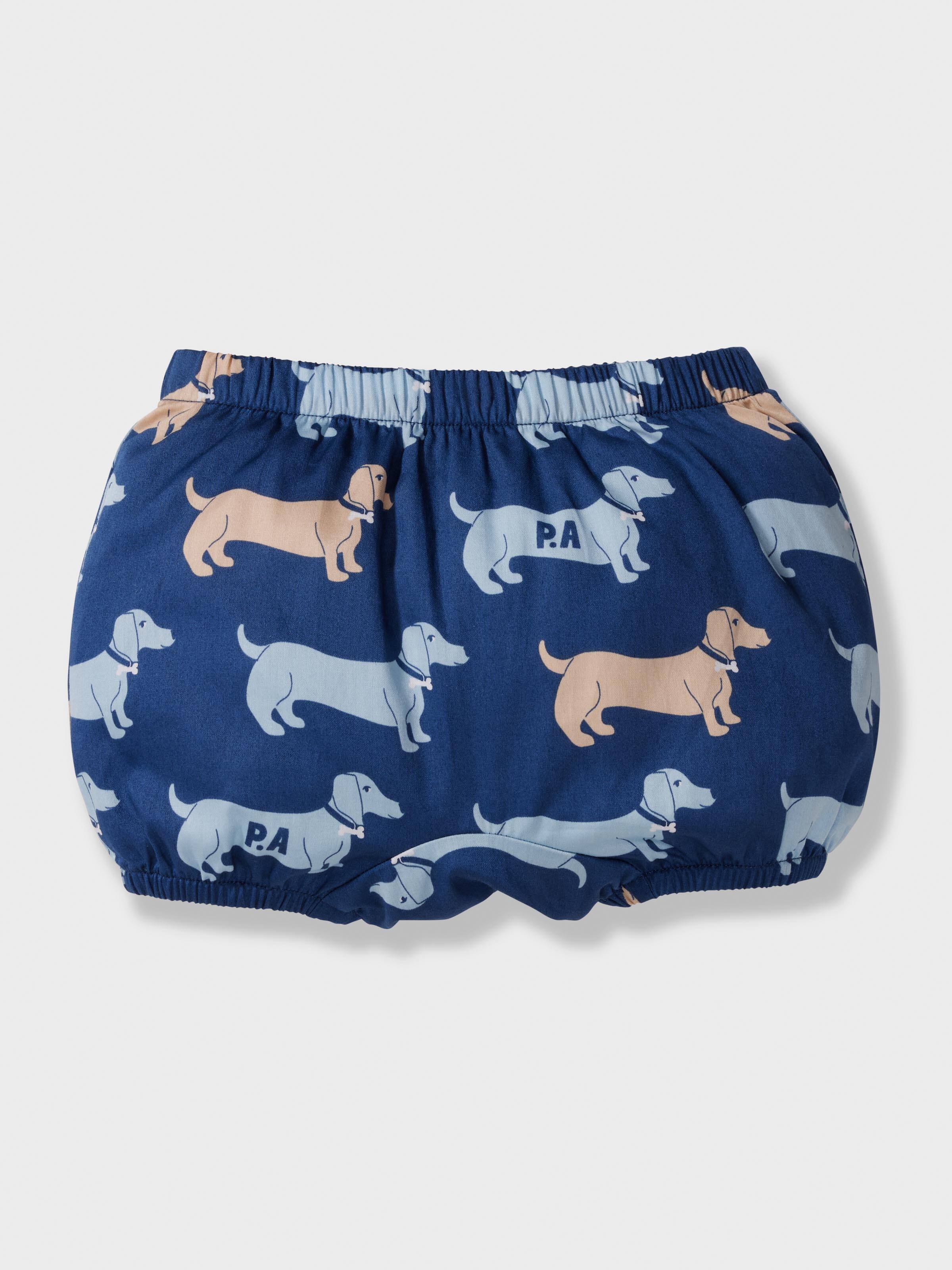 Baby Navy Penny Short Pj Set