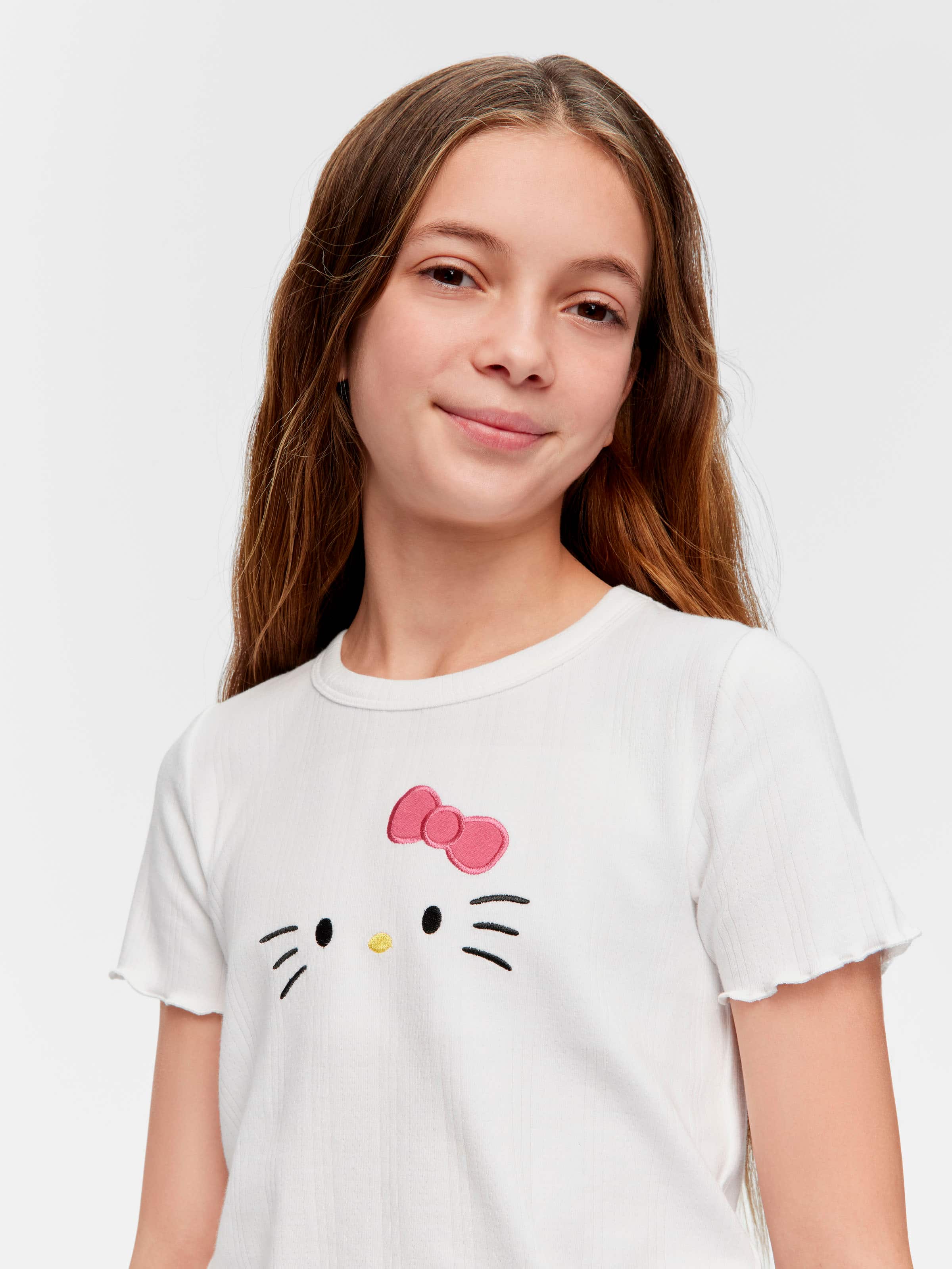 Girls Hello Kitty Short Pj Set
