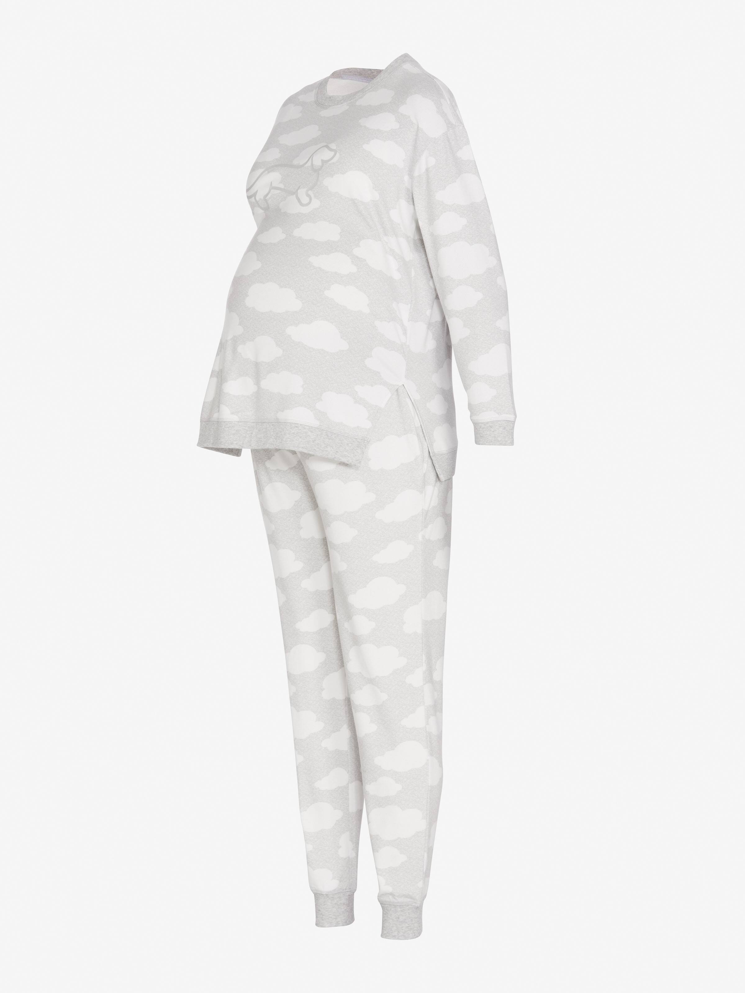 Maternity Plush Pj Set