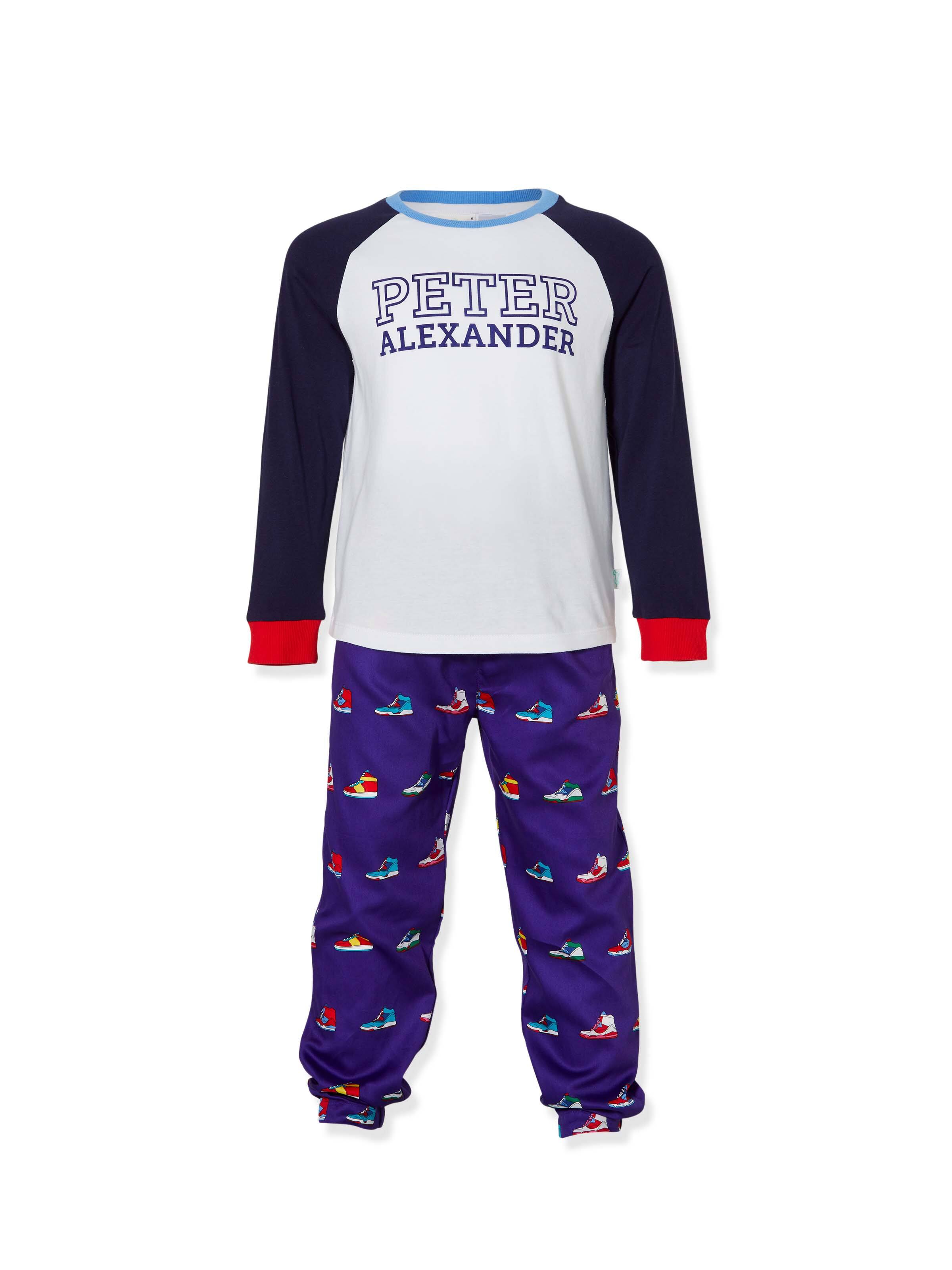 Jnr Boys Kicks Long Pj Set