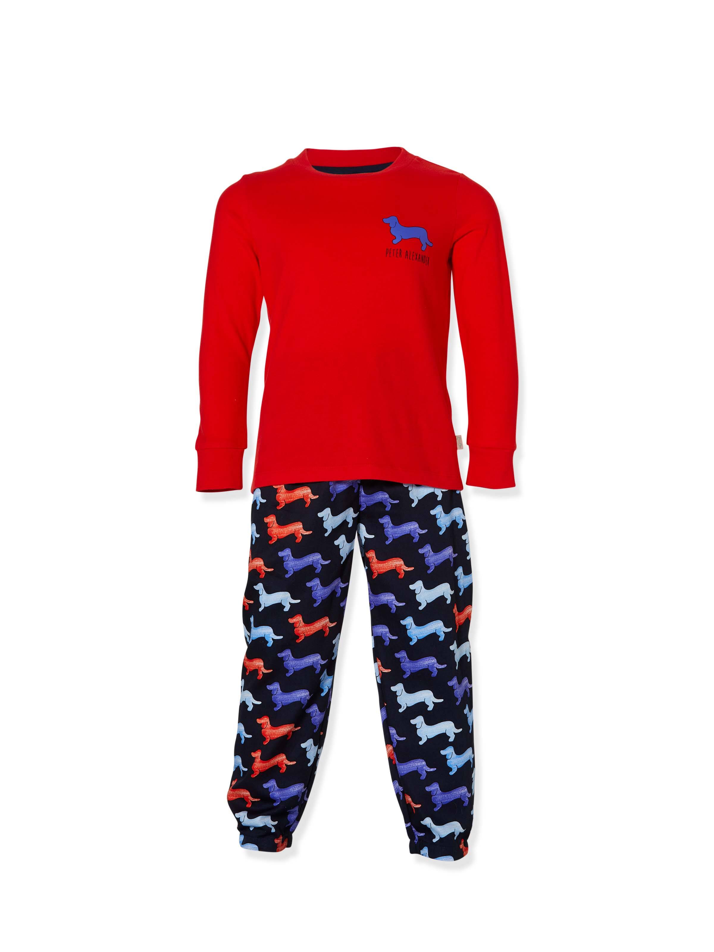 Jnr Boys Penny Logo Long Pj Set