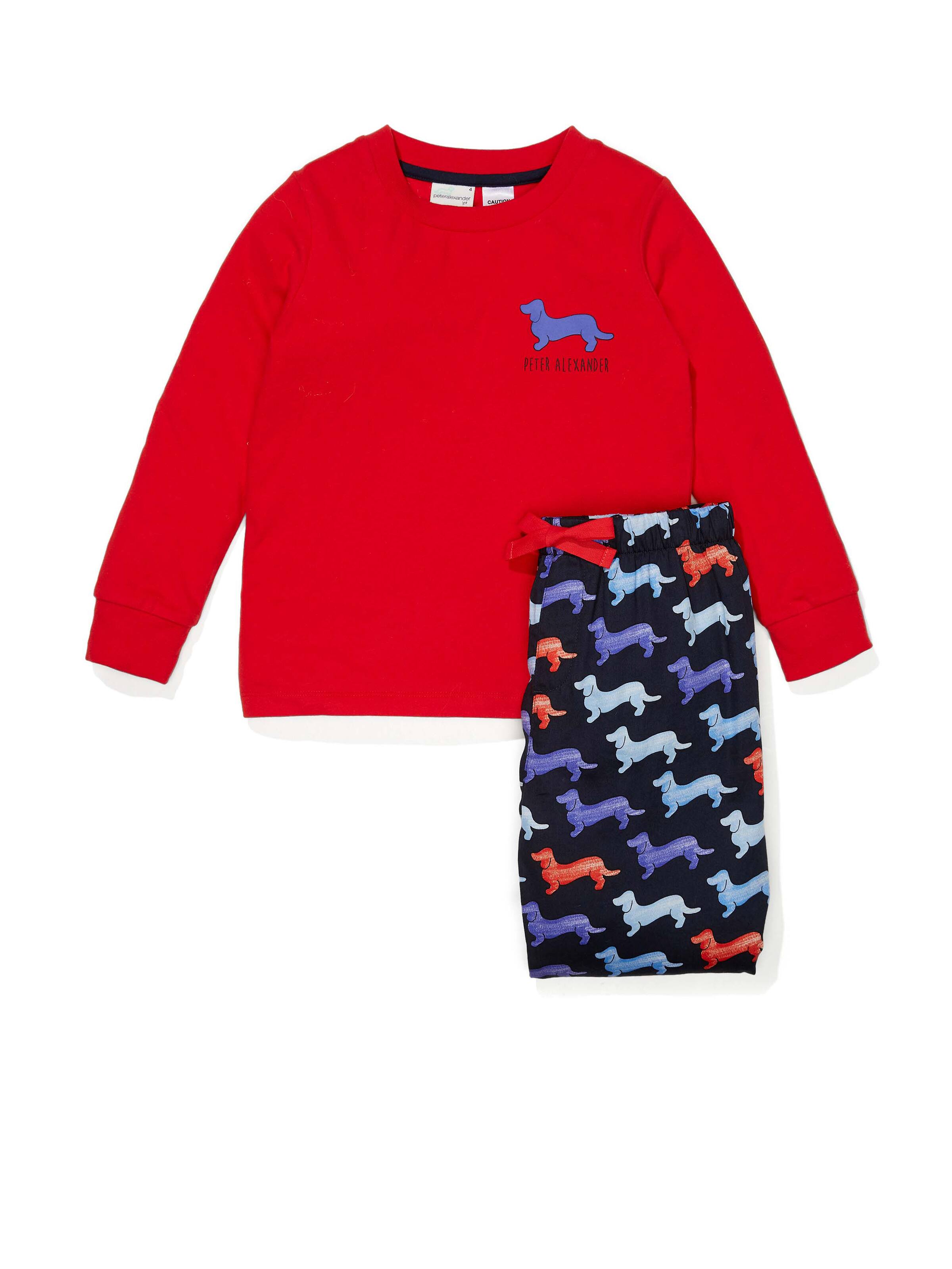Jnr Boys Penny Logo Long Pj Set