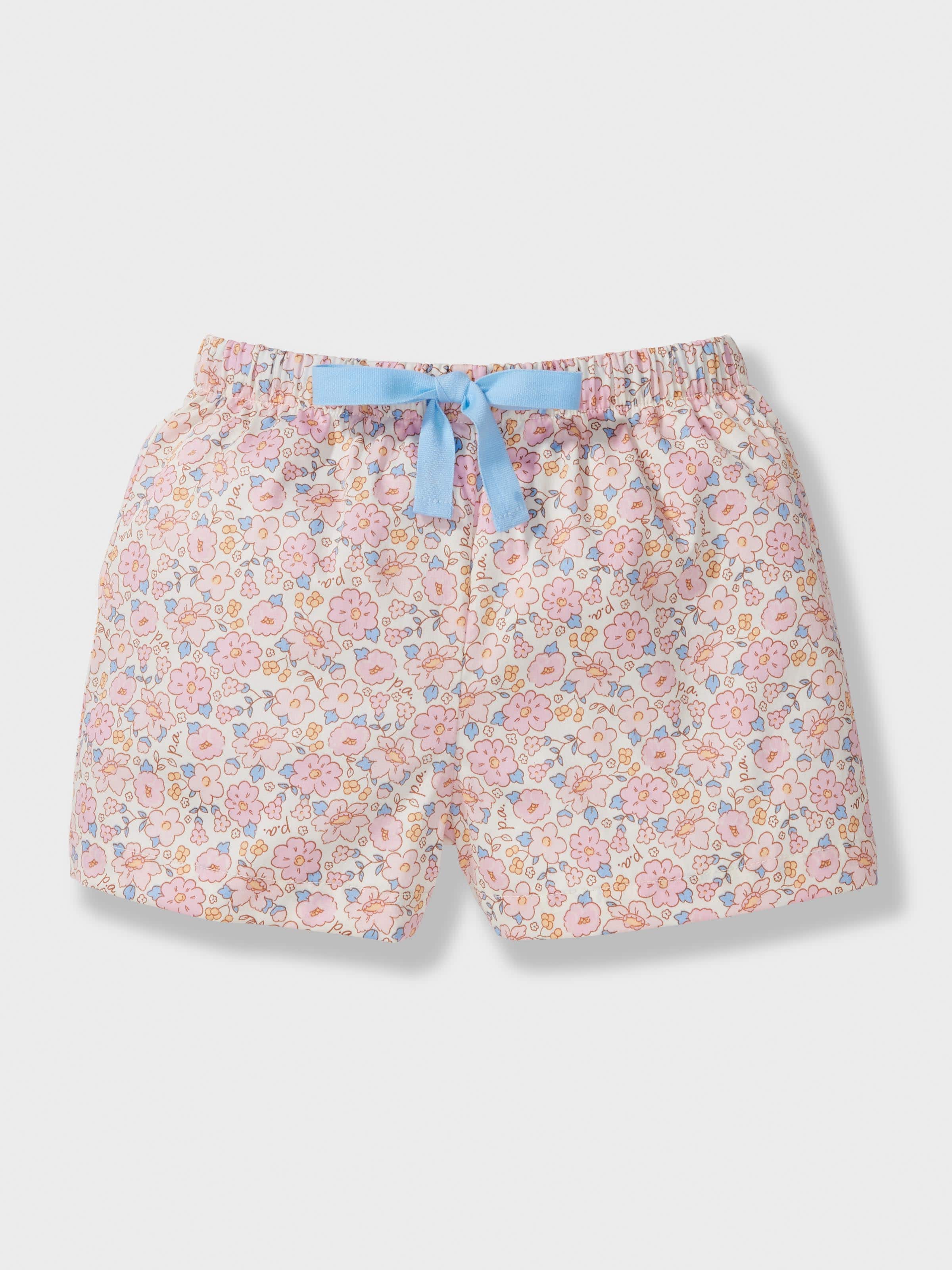 Girls Ditsy Floral Classic Short Pj Set