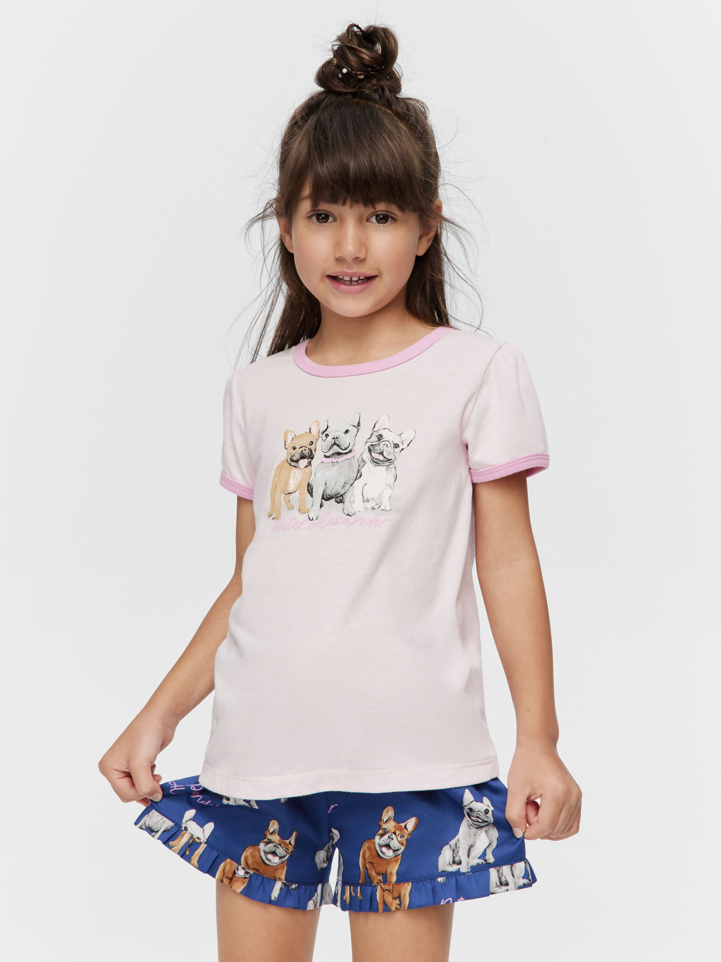 Jnr Girls Frenchie Pj Set