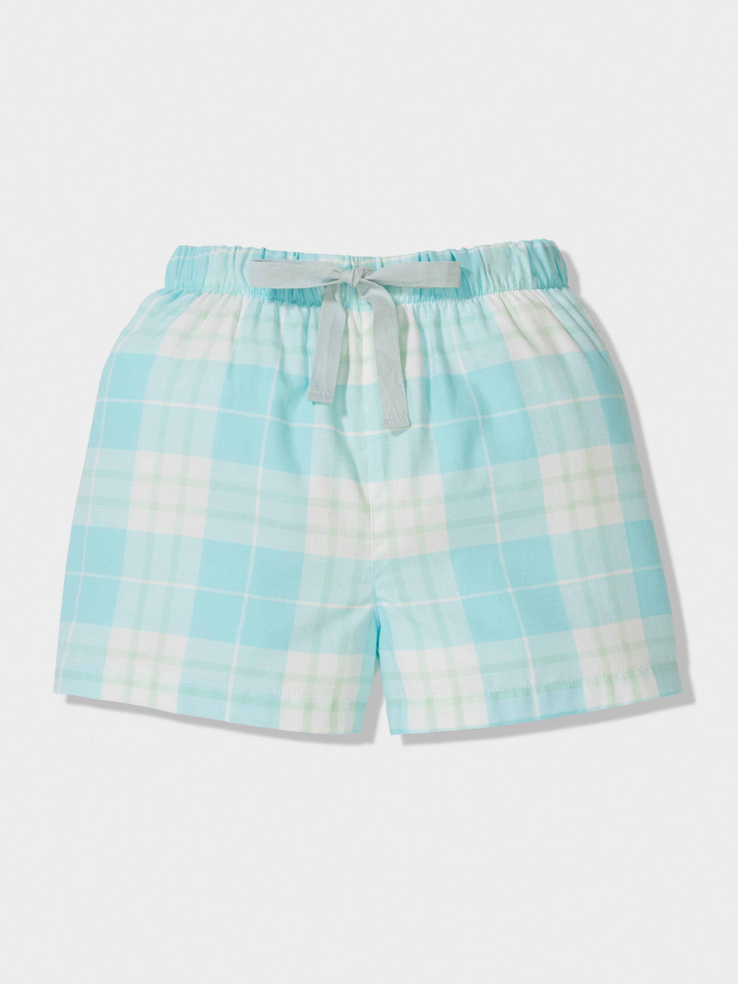 Jnr Boys Light Check Pj Set