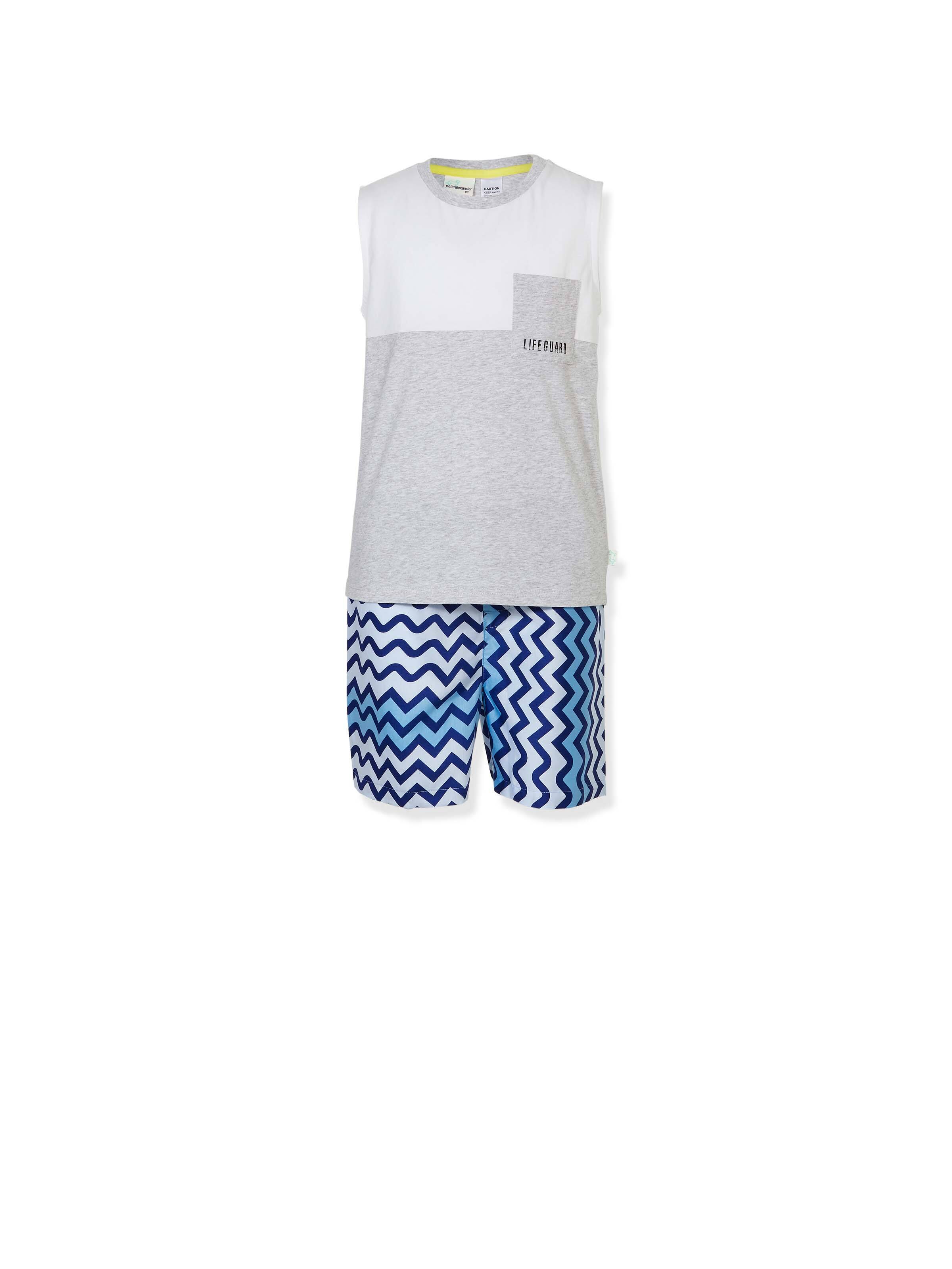 Boys Lifeguard Wave Pj Set