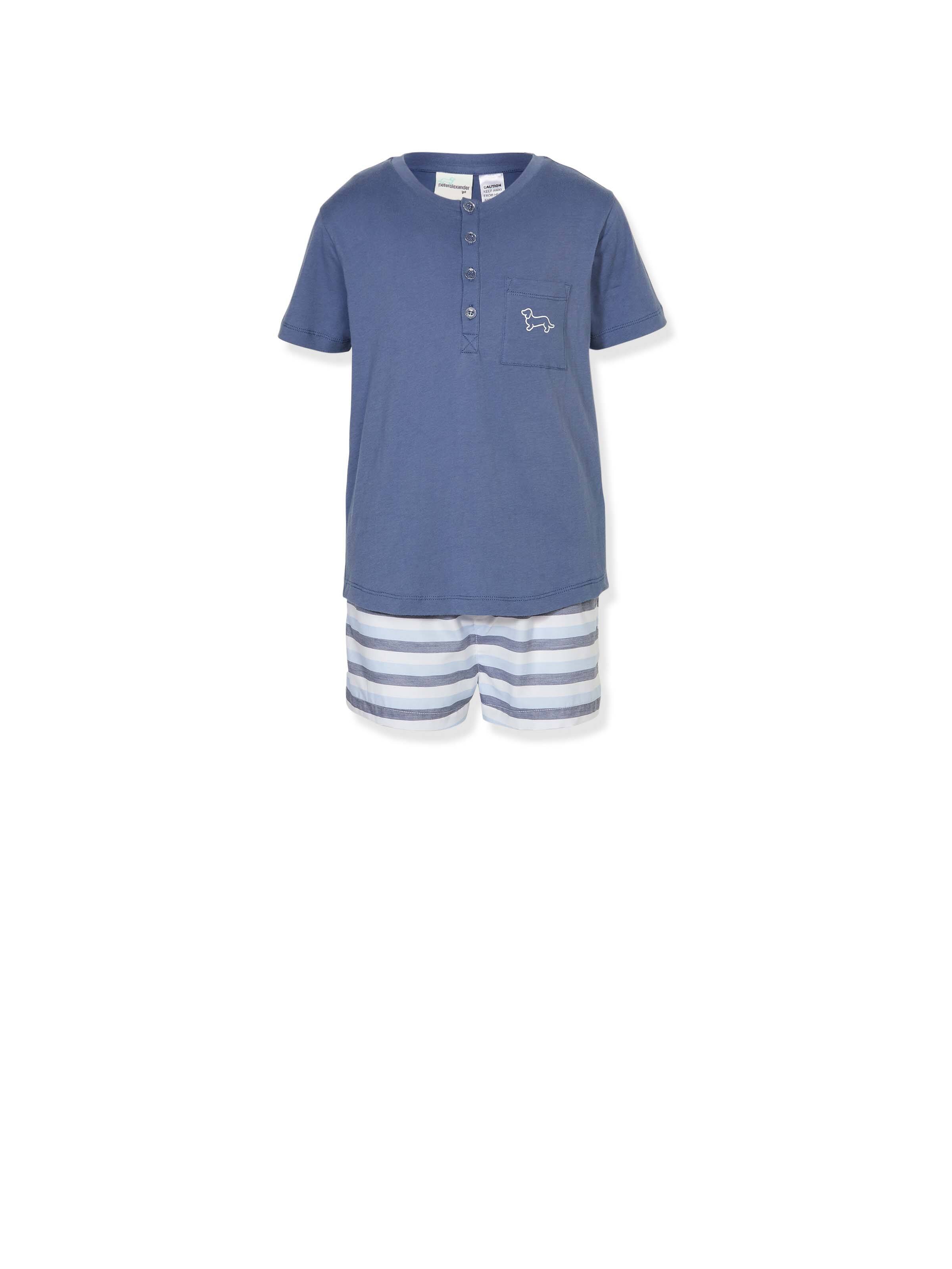 Boys Classic Stripe Pj Set