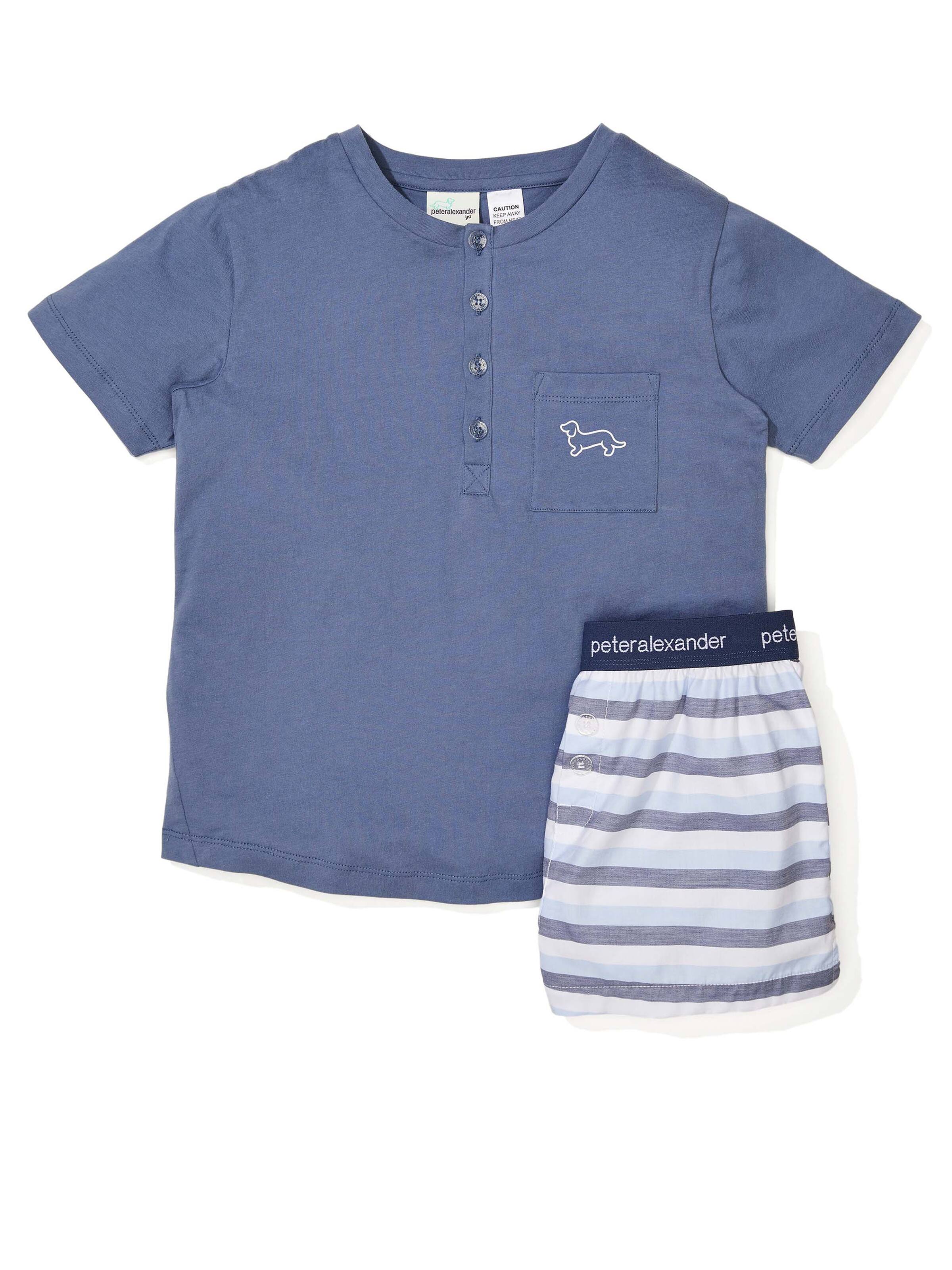 Boys Classic Stripe Pj Set