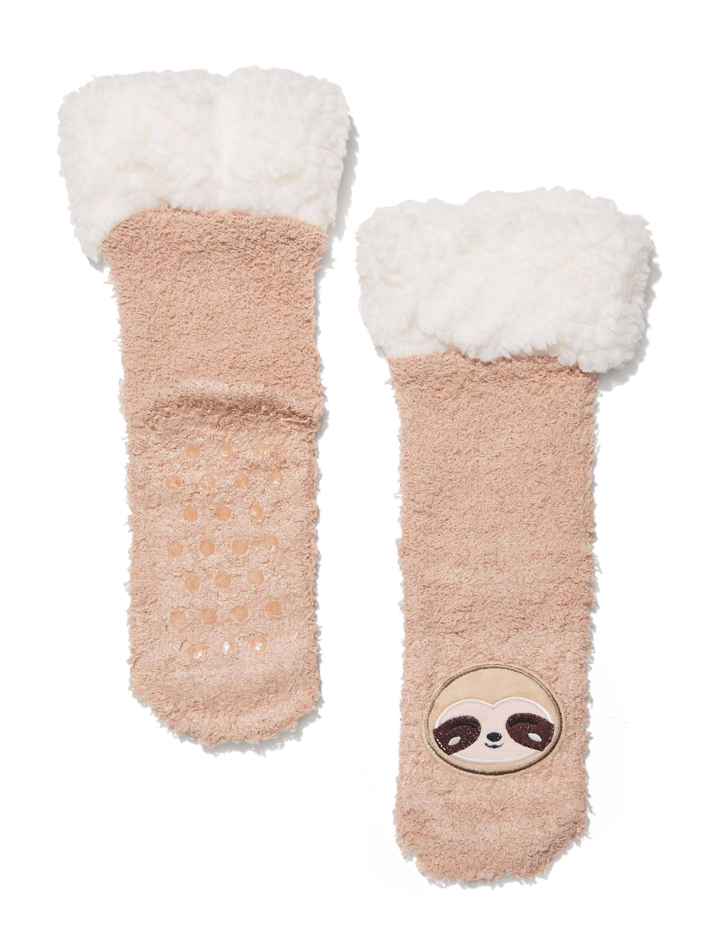 Kids Sloth Cuddle Sock